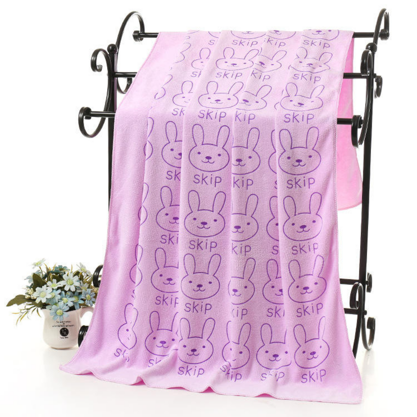 Customizable bath towel set