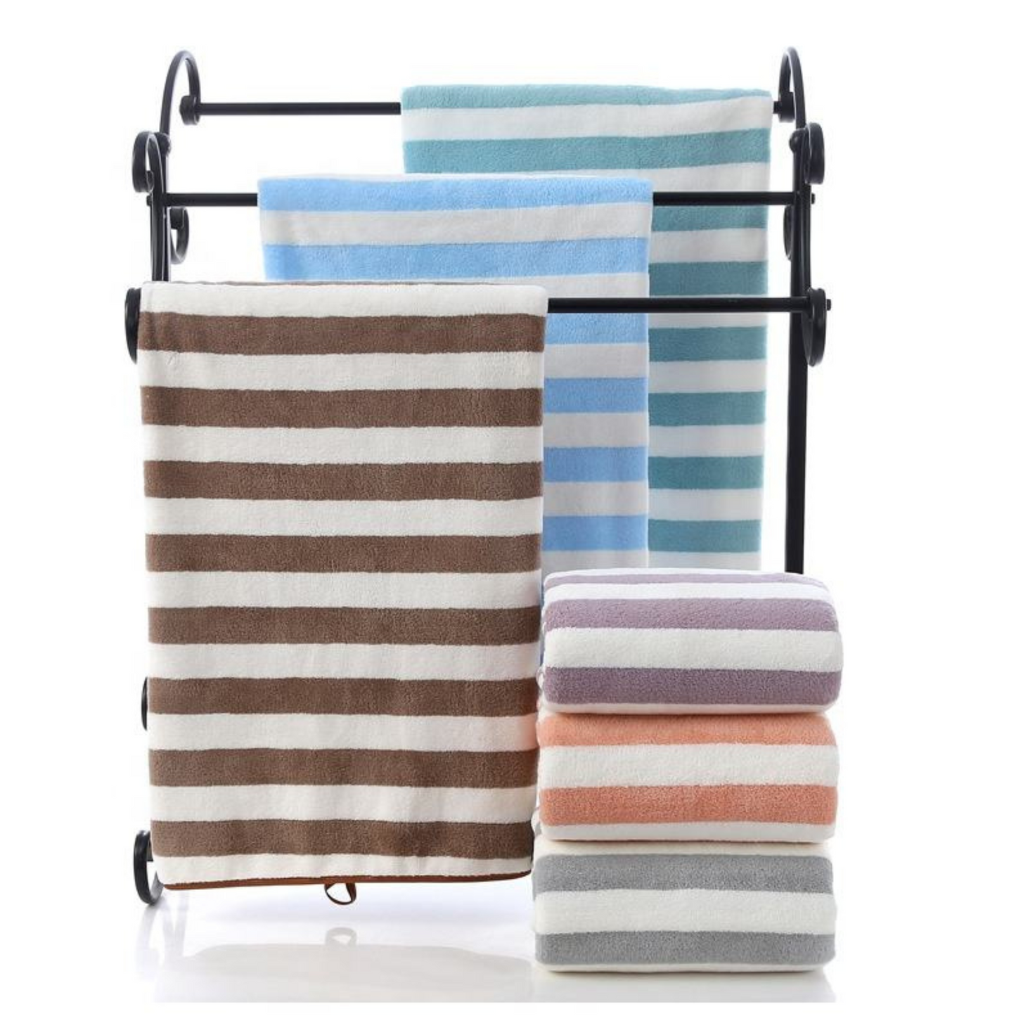 Custom Solid Bath Towels Design