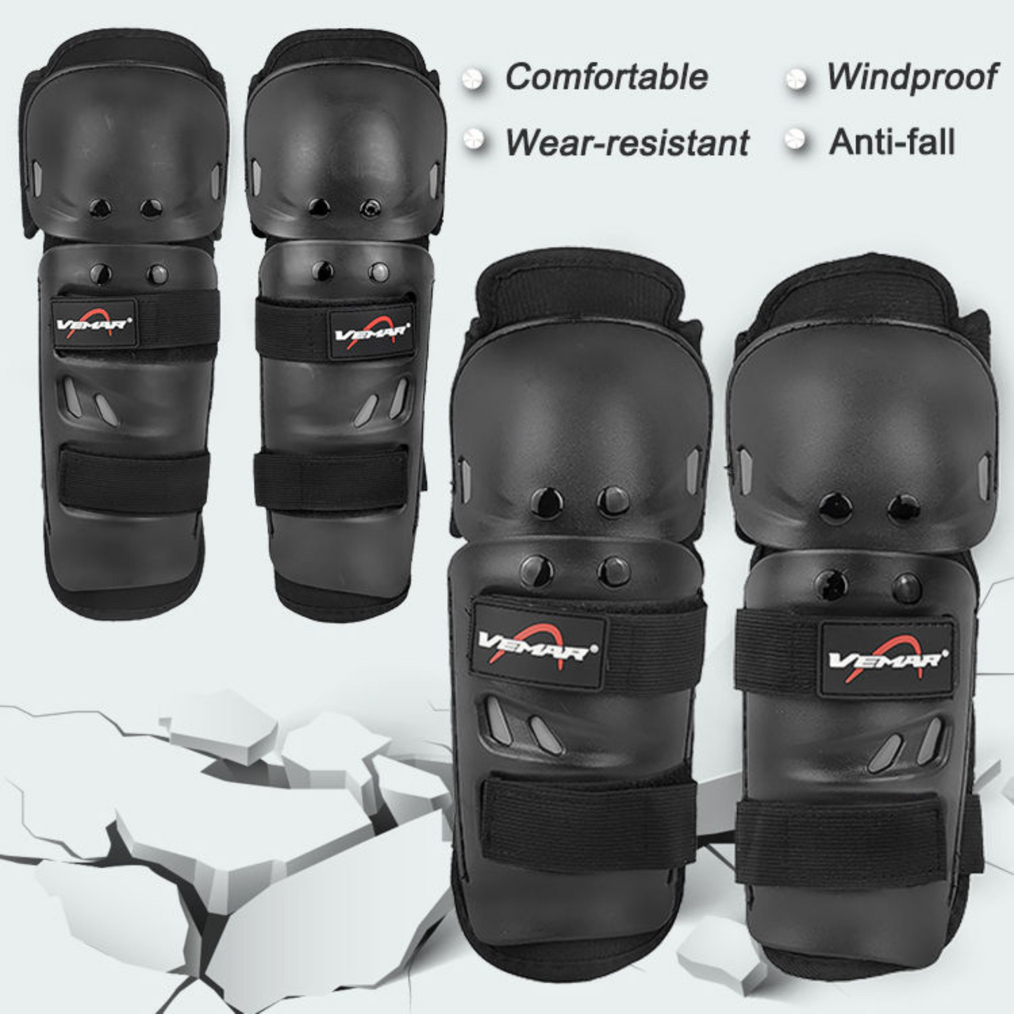 Ride with a 4Pcs Motocross Kit
