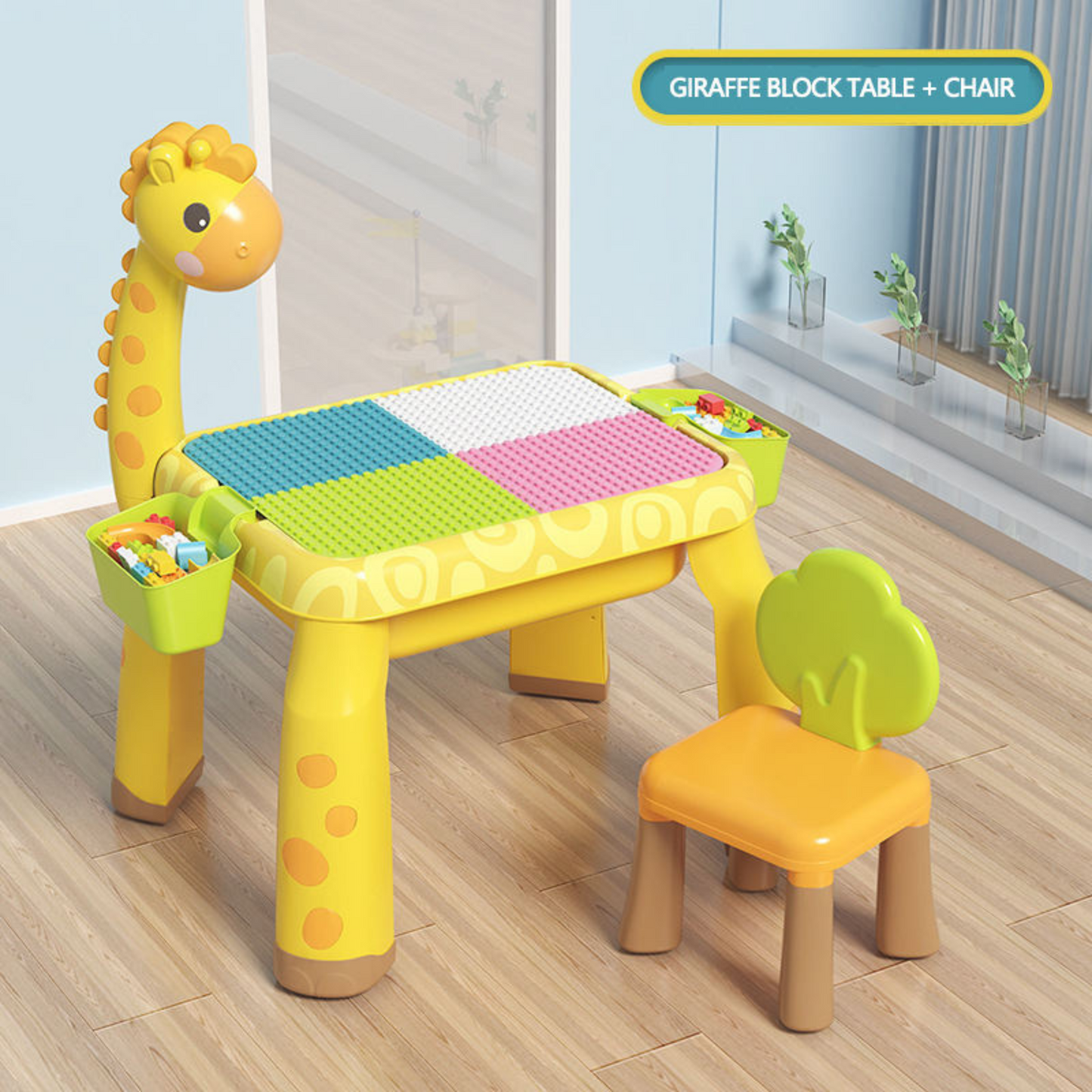Cute Giraffe Drawing Toys Table