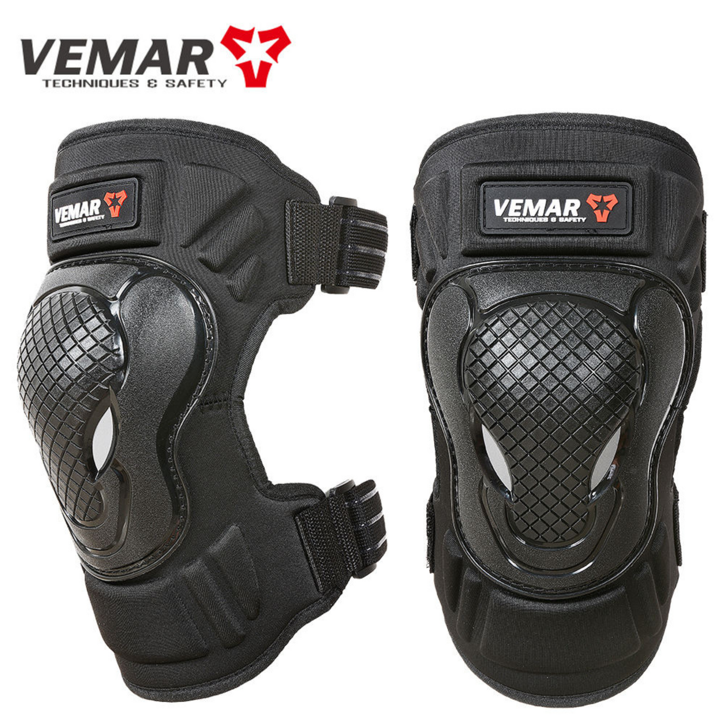 Knees with New Motocross Knee Pads