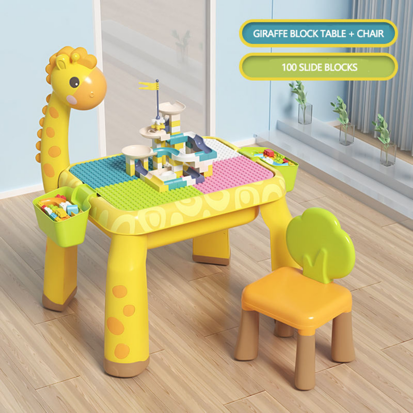 Cute Giraffe Drawing Toys Table