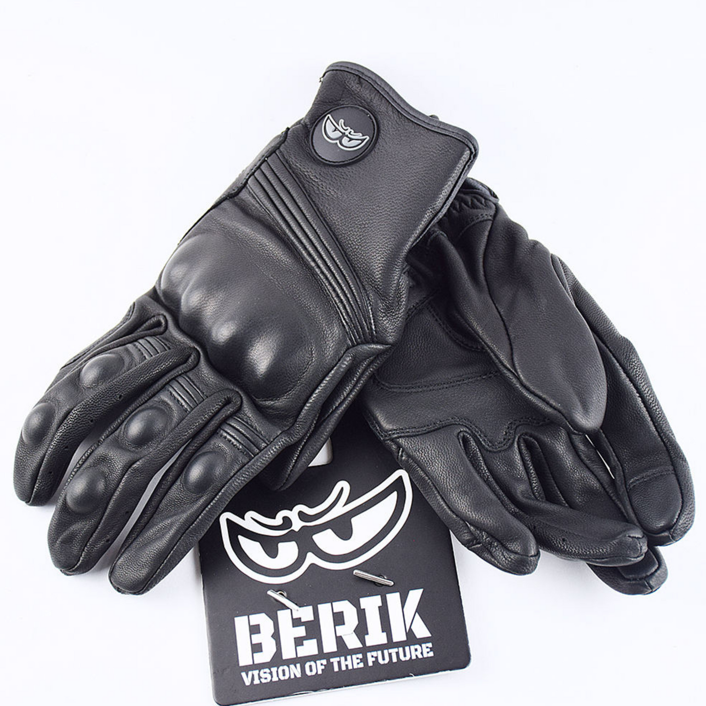 Perfect Pair of Leather Motorcycle Gloves