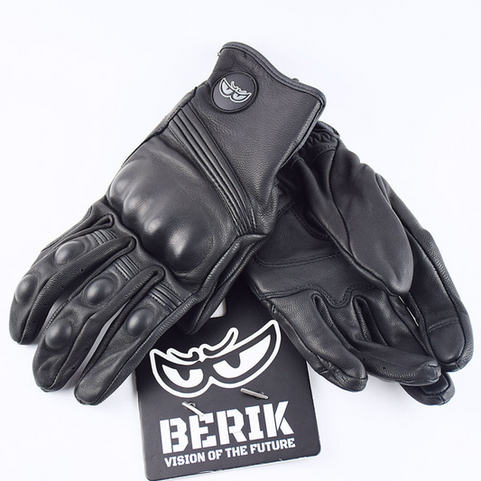 Perfect Pair of Leather Motorcycle Gloves