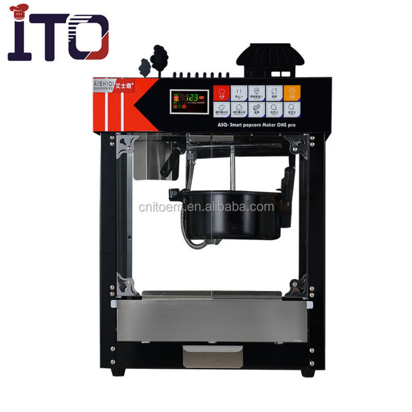 Caramel popcorn making machine