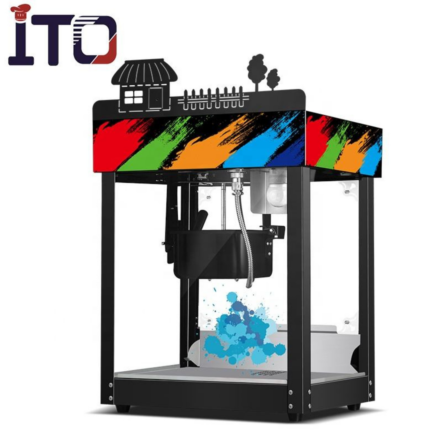 Caramel popcorn making machine