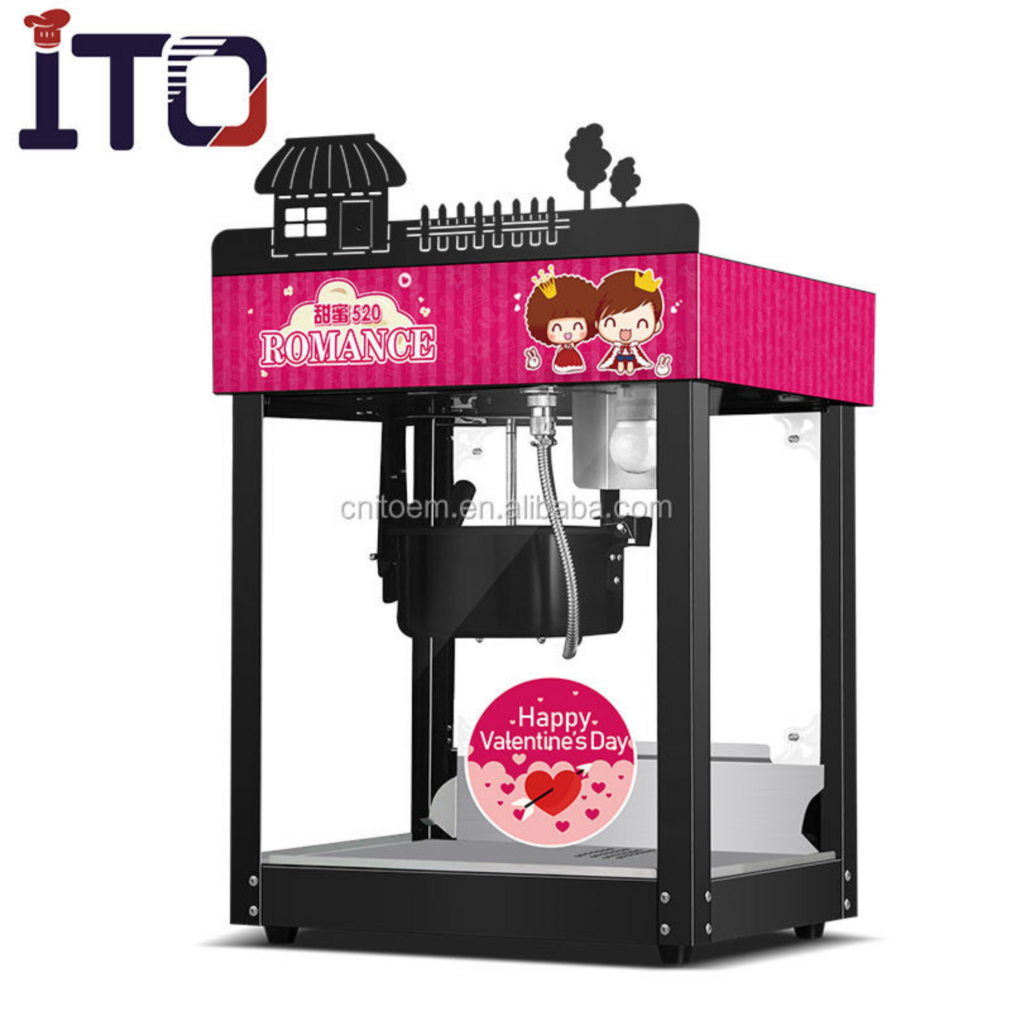 Caramel popcorn making machine