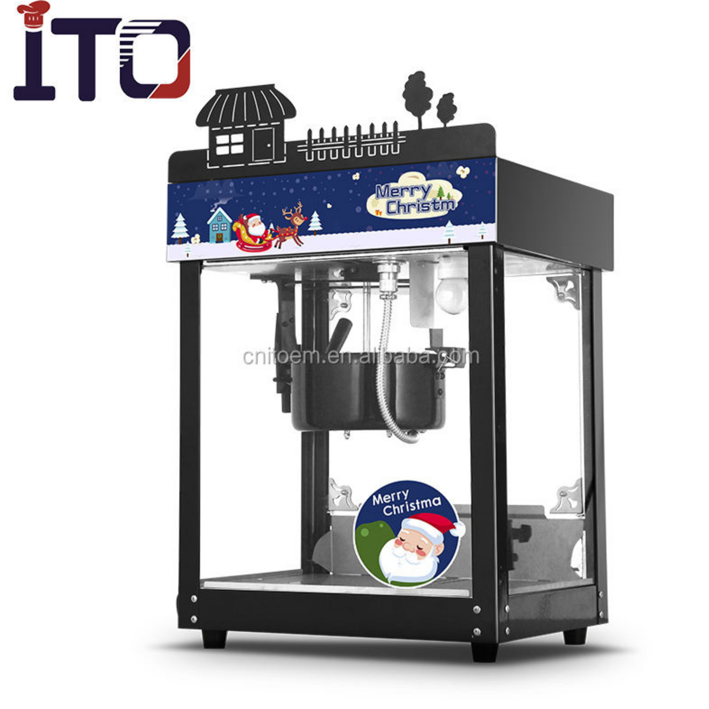 Caramel popcorn making machine
