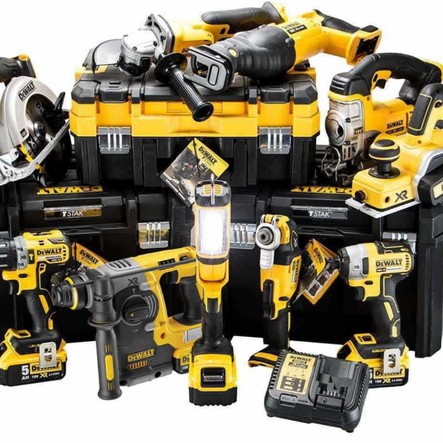 DCKFFX10AP4 18V 4 x 5.0Ah  Cordless Tool Kit