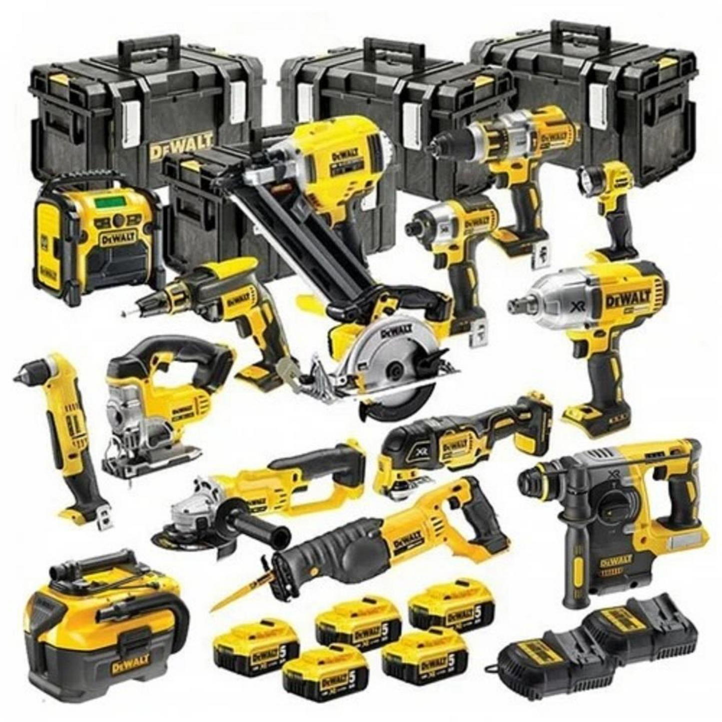 15-Tool Lithium Ion Cordless Combo Kit
