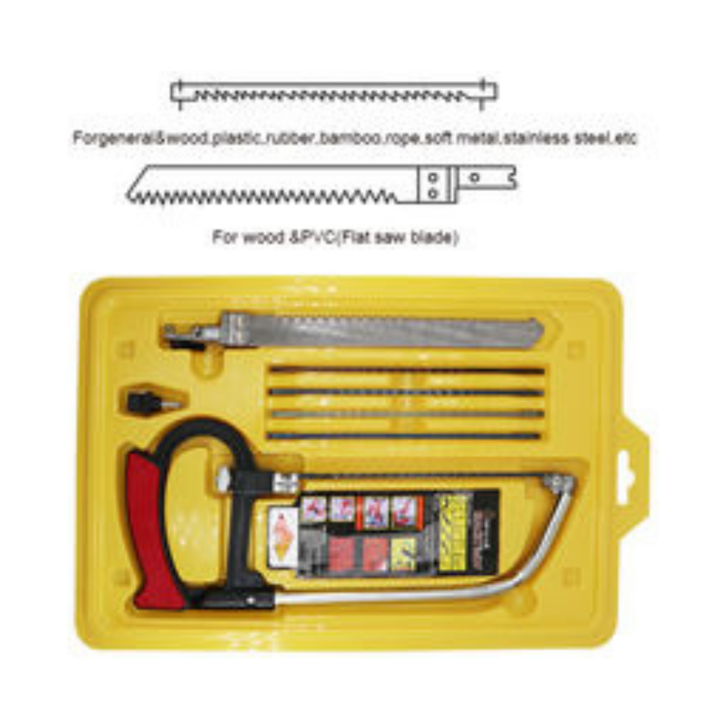 Mini Multi-Purpose Hacksaw Set