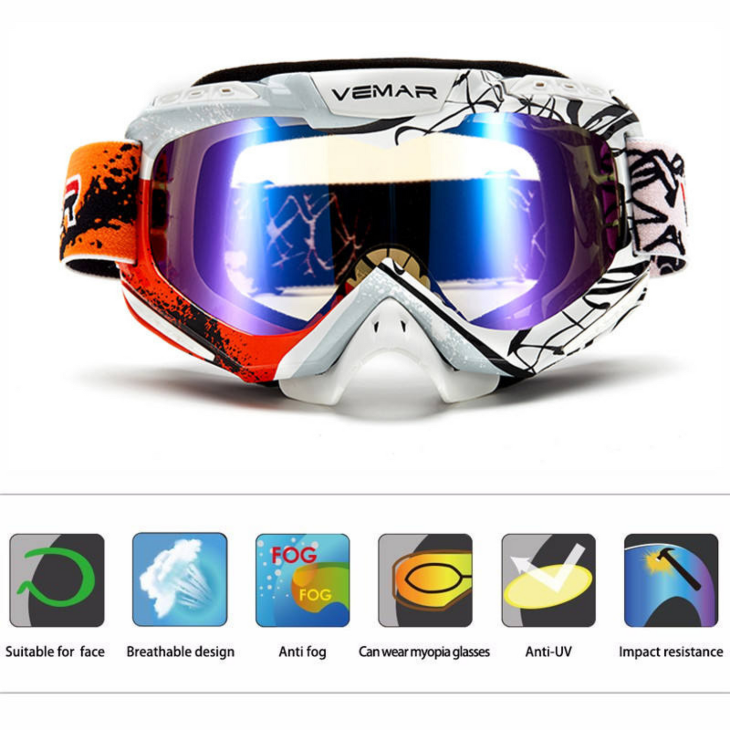 Men's Motocross Glasses  Oculos for Ultimate
