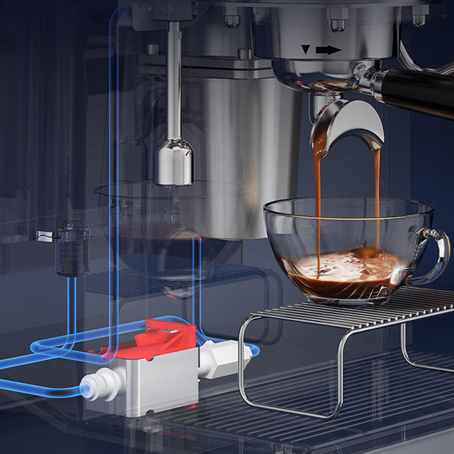 Perfect Cup with Espresso Coffee Maker