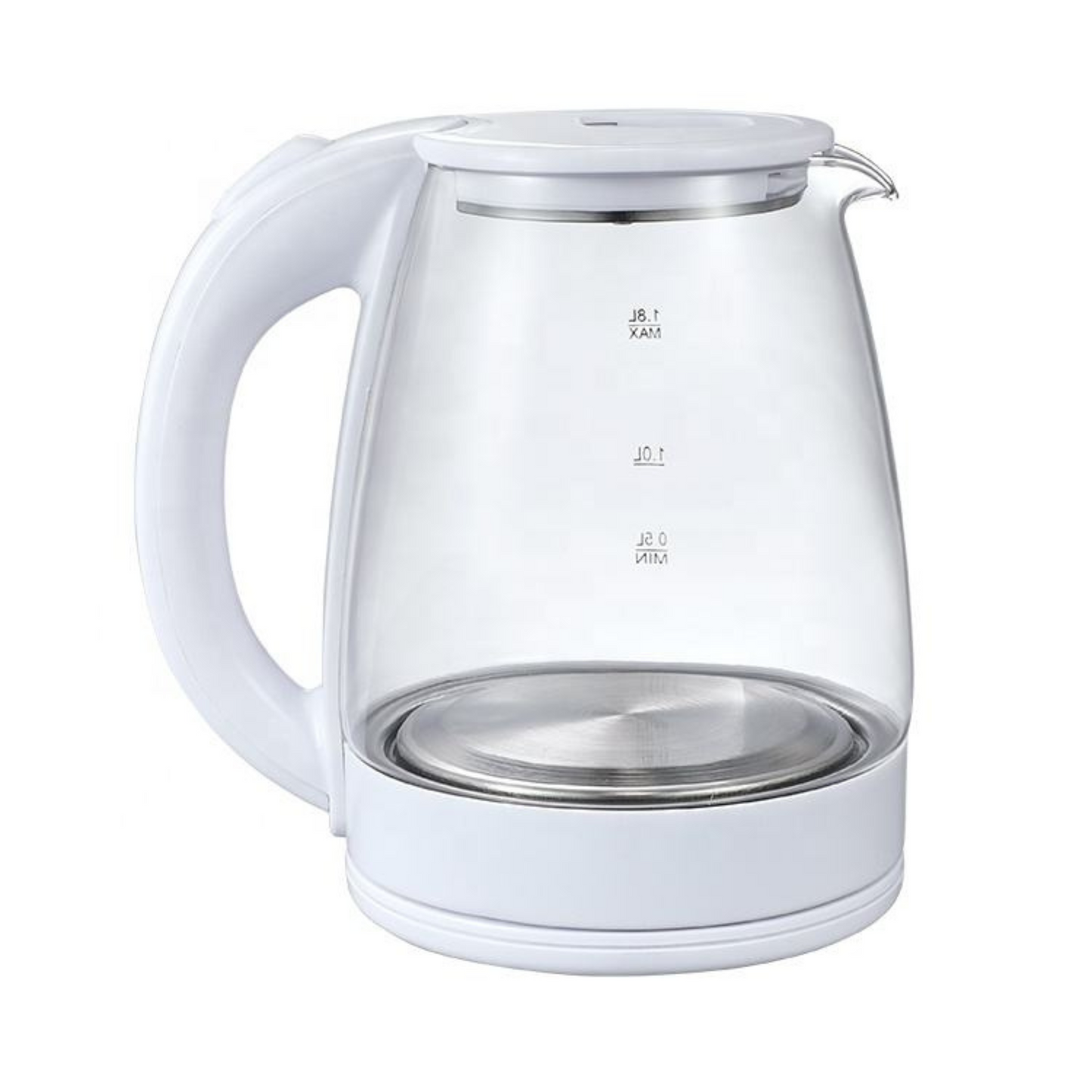 Effortless Cordless 1.8L Electric Glass Jug Kettle