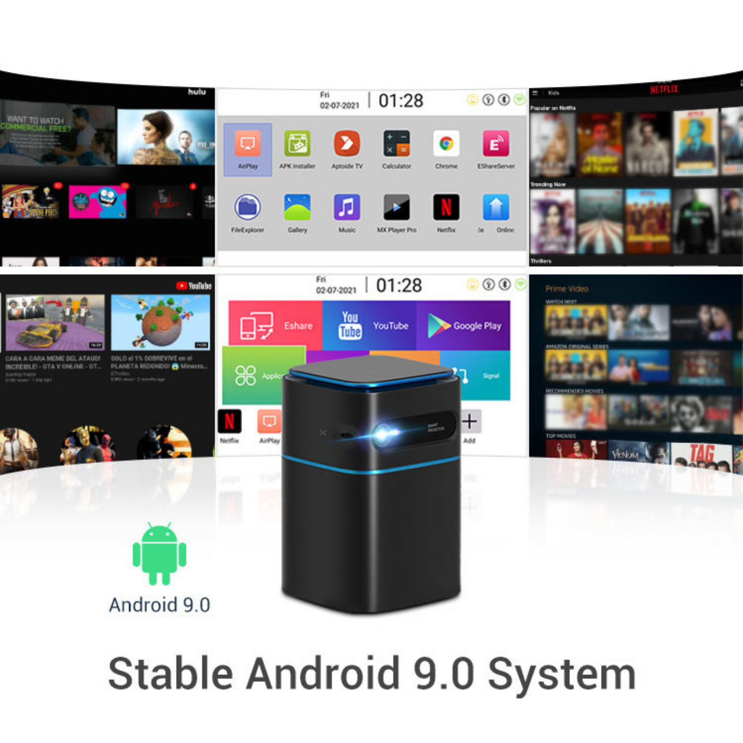 Touch Screen Portable Projector