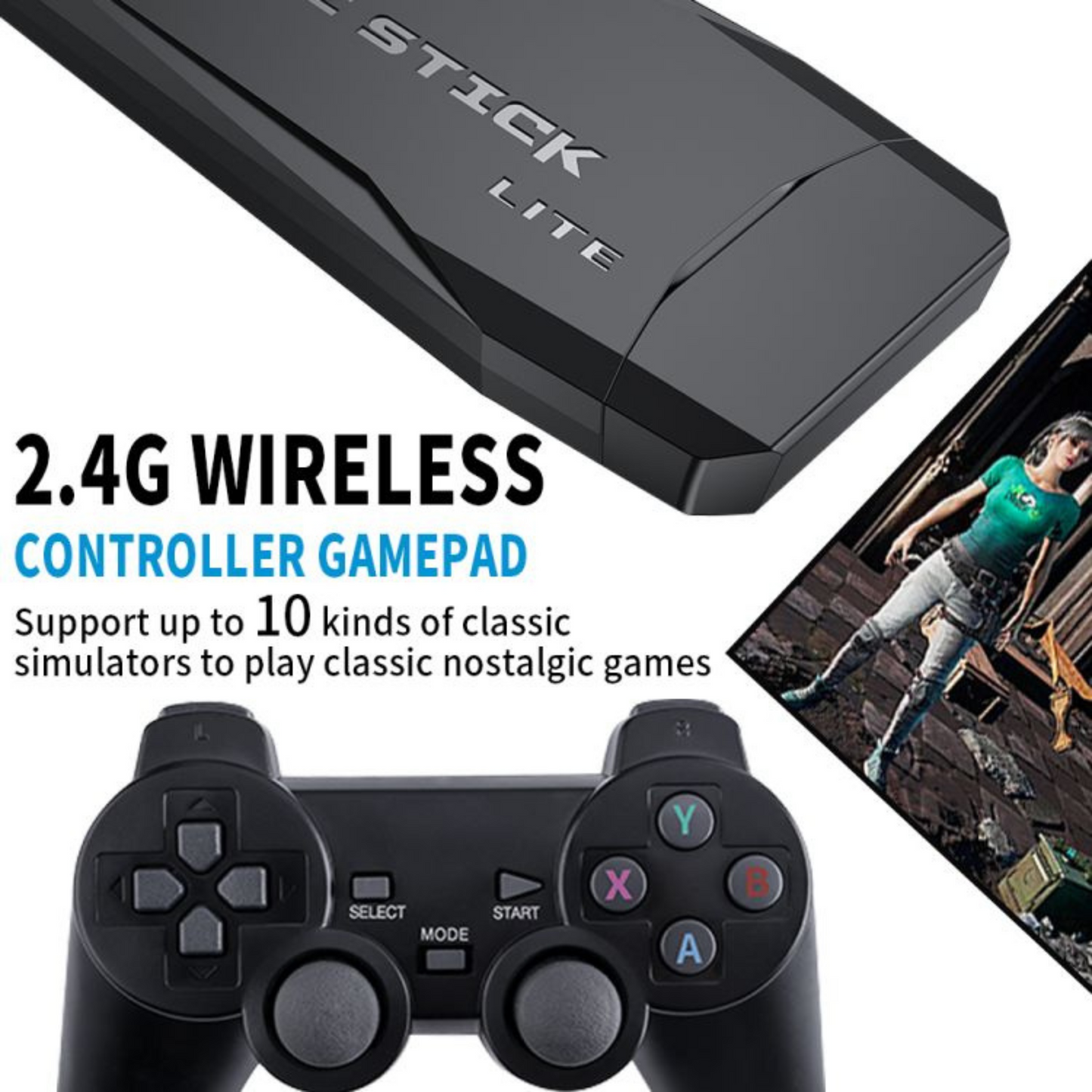Topleo mini tv game console