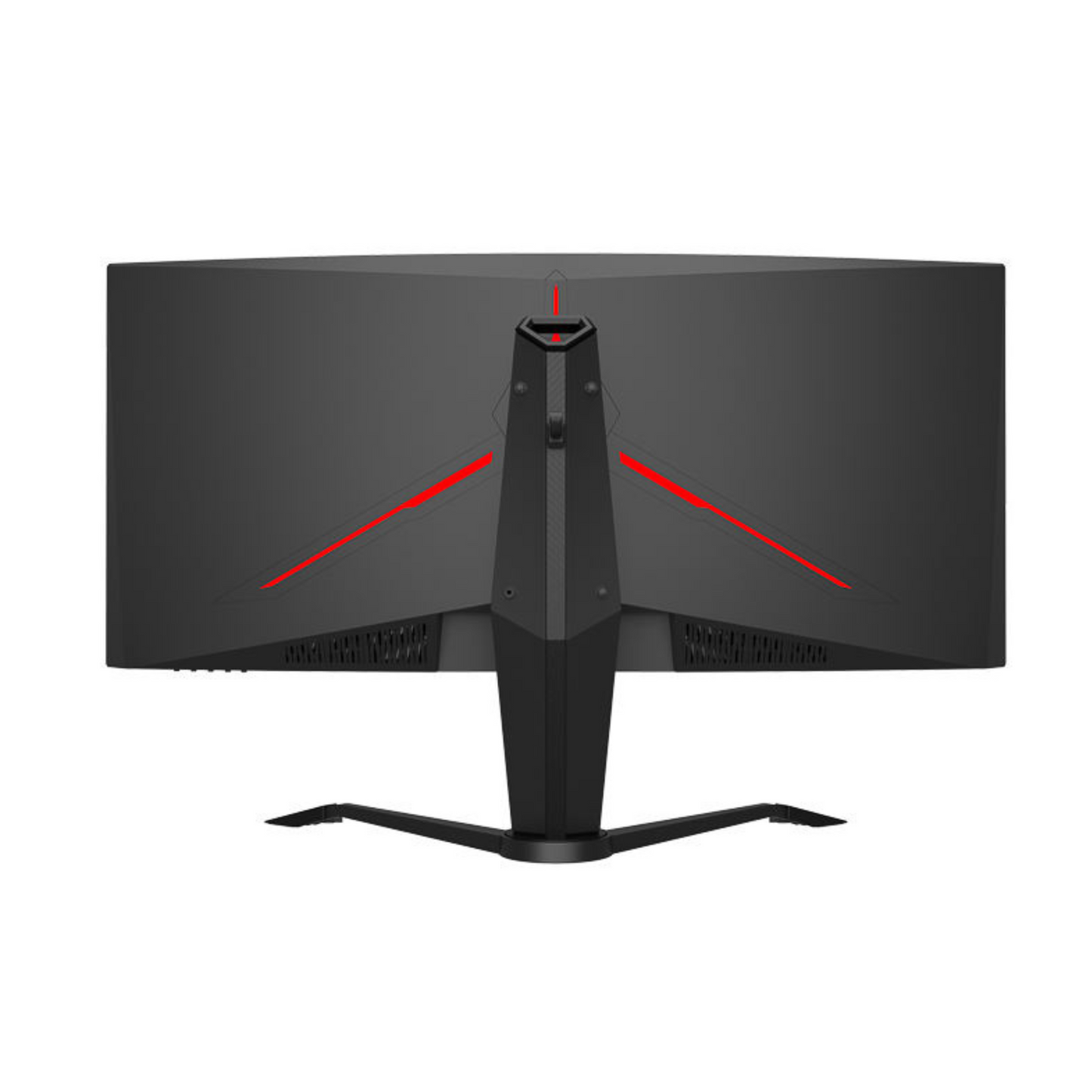 Gaming Setup with a Frameless 35 Inch Monitor