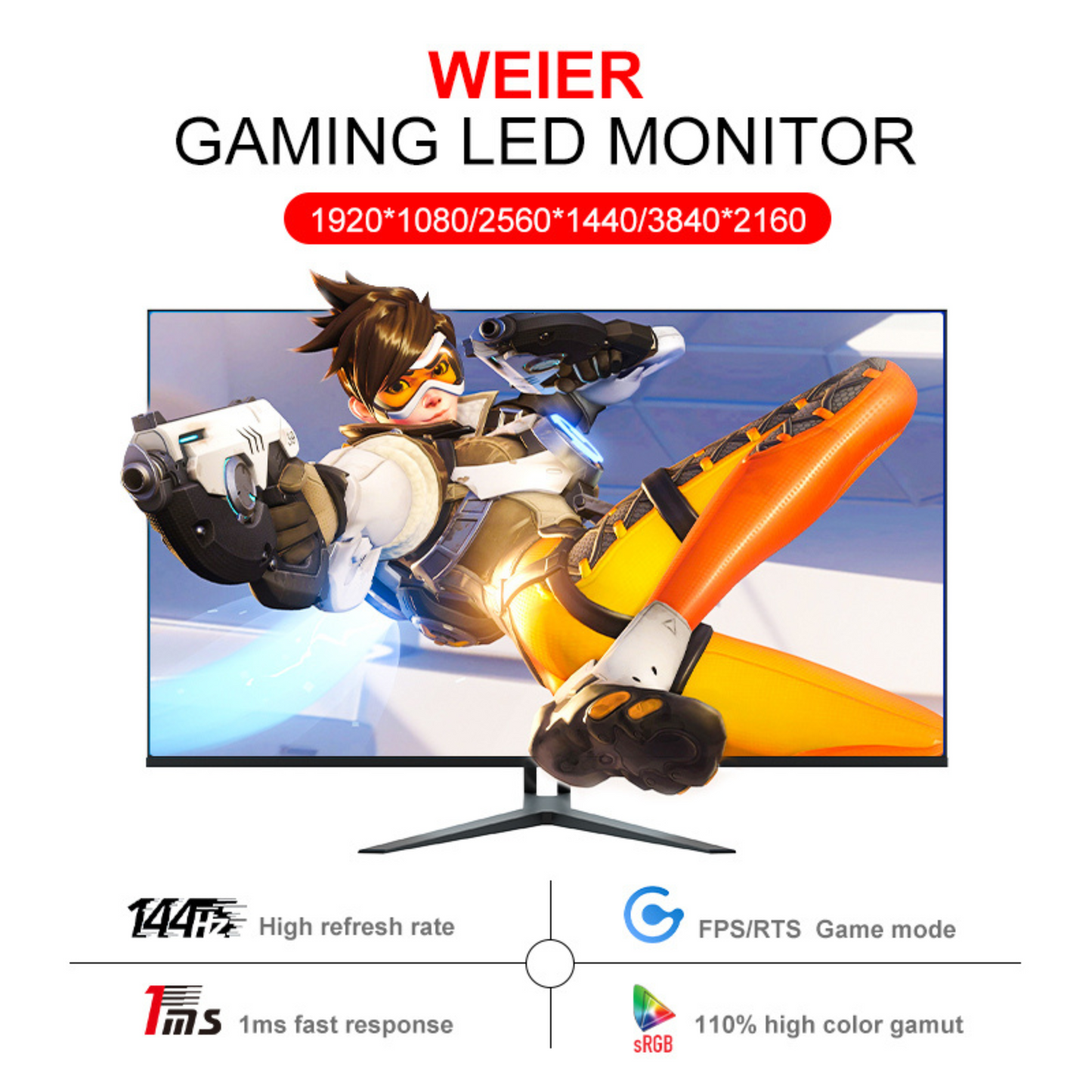 22"24"inch LCD PC display screen