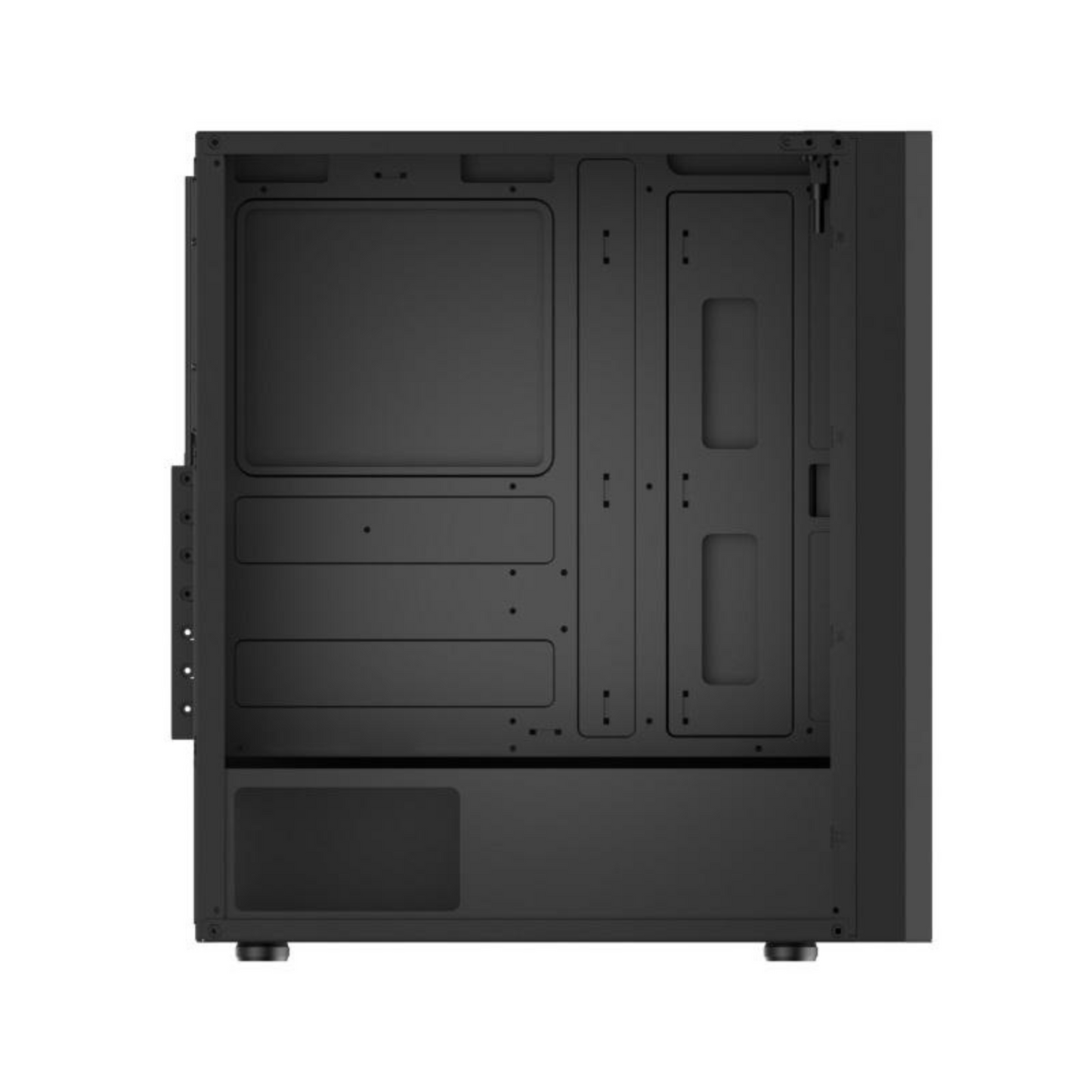 Stripe Computer Gaming Casing Tempered