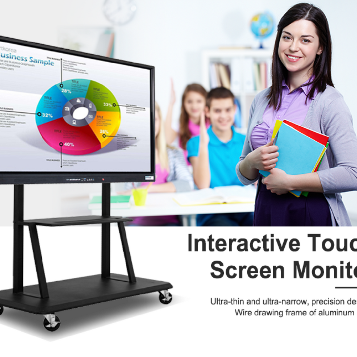Smart all in one  touch Multimedia television