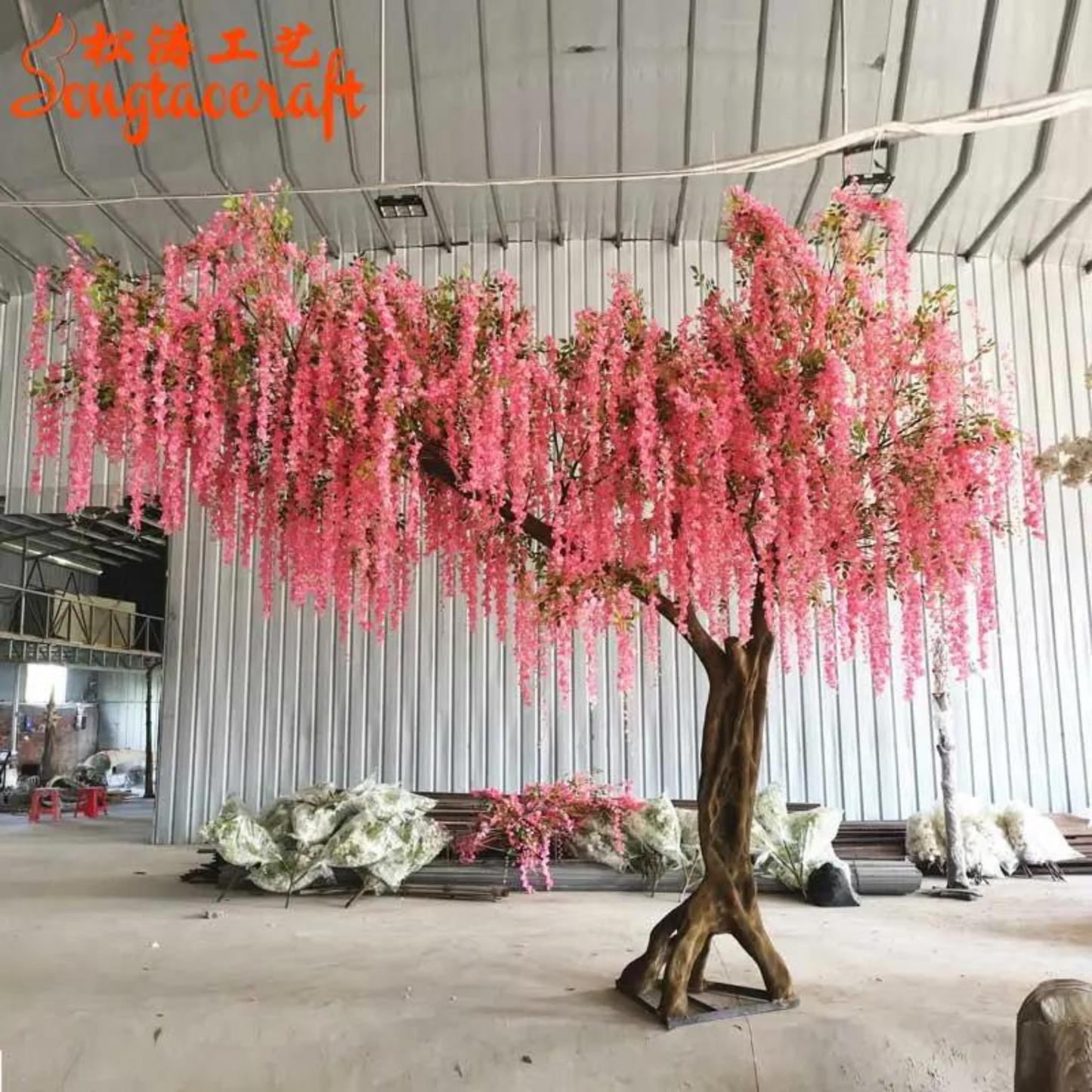 Spring Indoors Wisteria Flower Blossom Tree