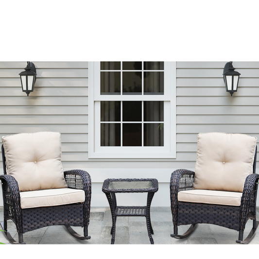 Modern outdoor Garden rattan sofa set