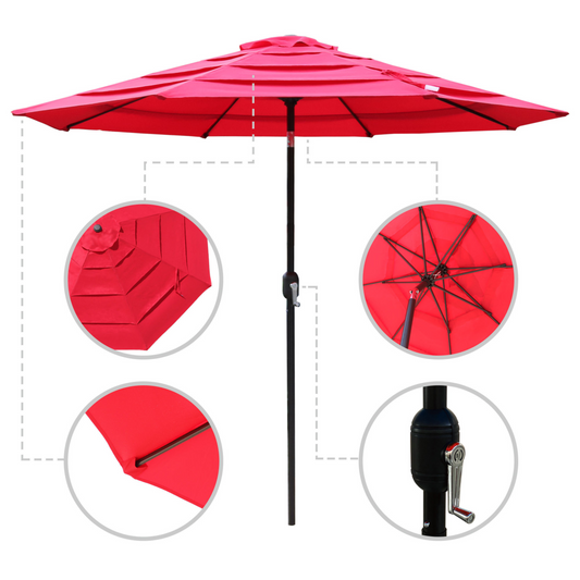 Restaurant Sun Shade Garden Big Umbrella