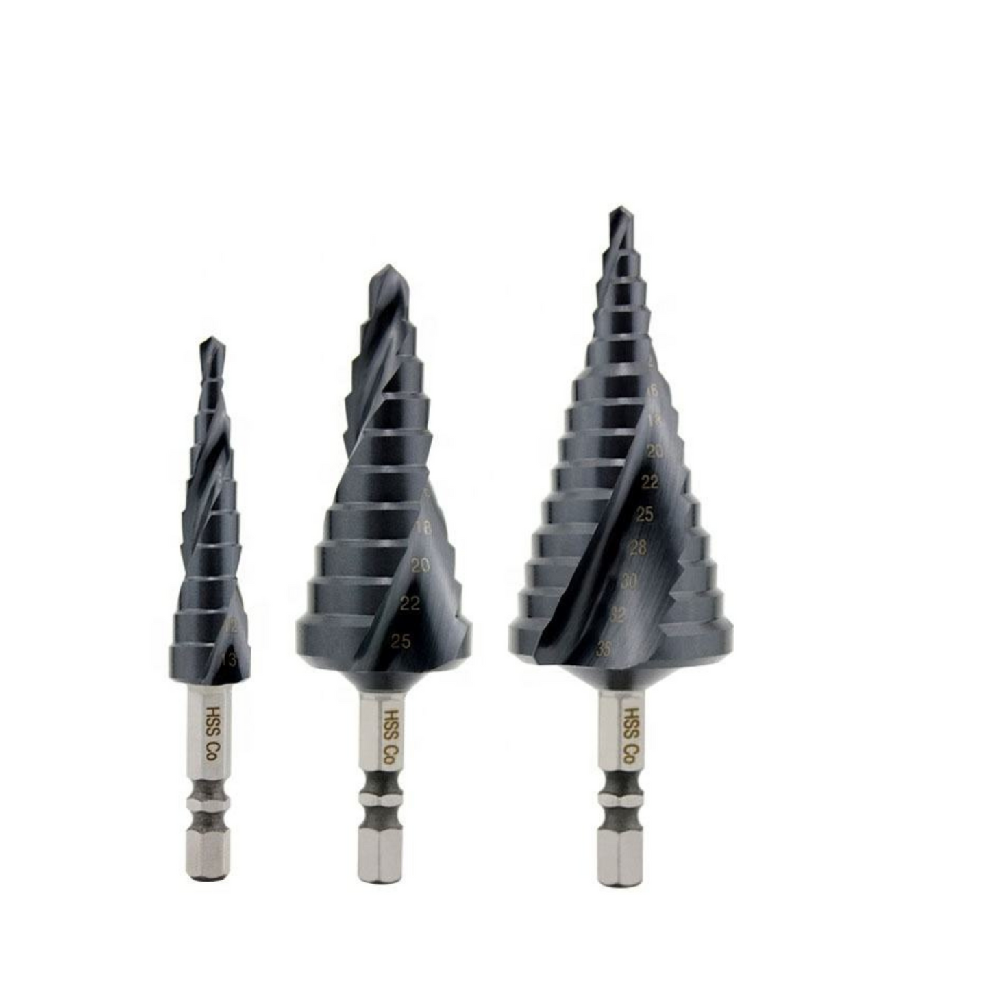 Double R Slot Hexagon Shank Drill Bits