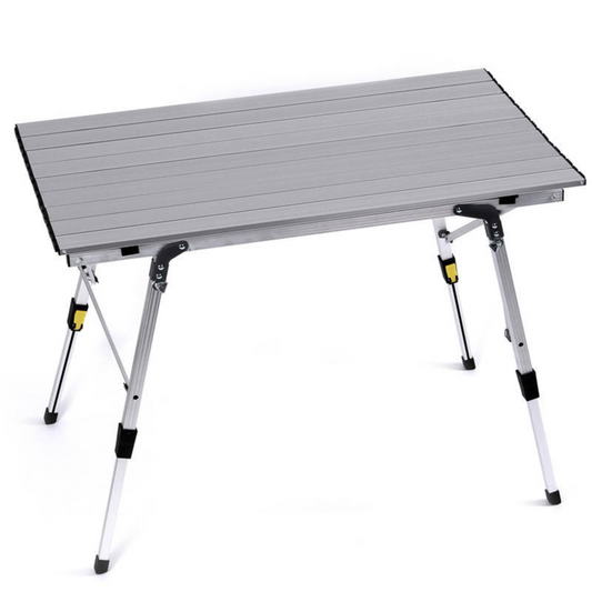 Aluminum outdoor foldable table