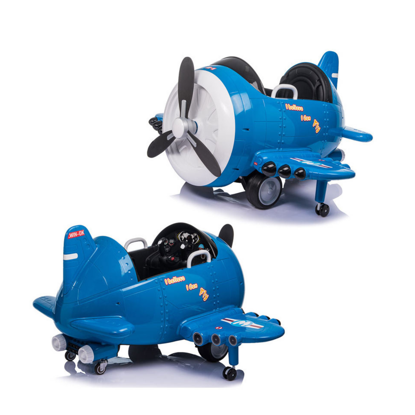 Degree Rotation 3 Speed Airplane