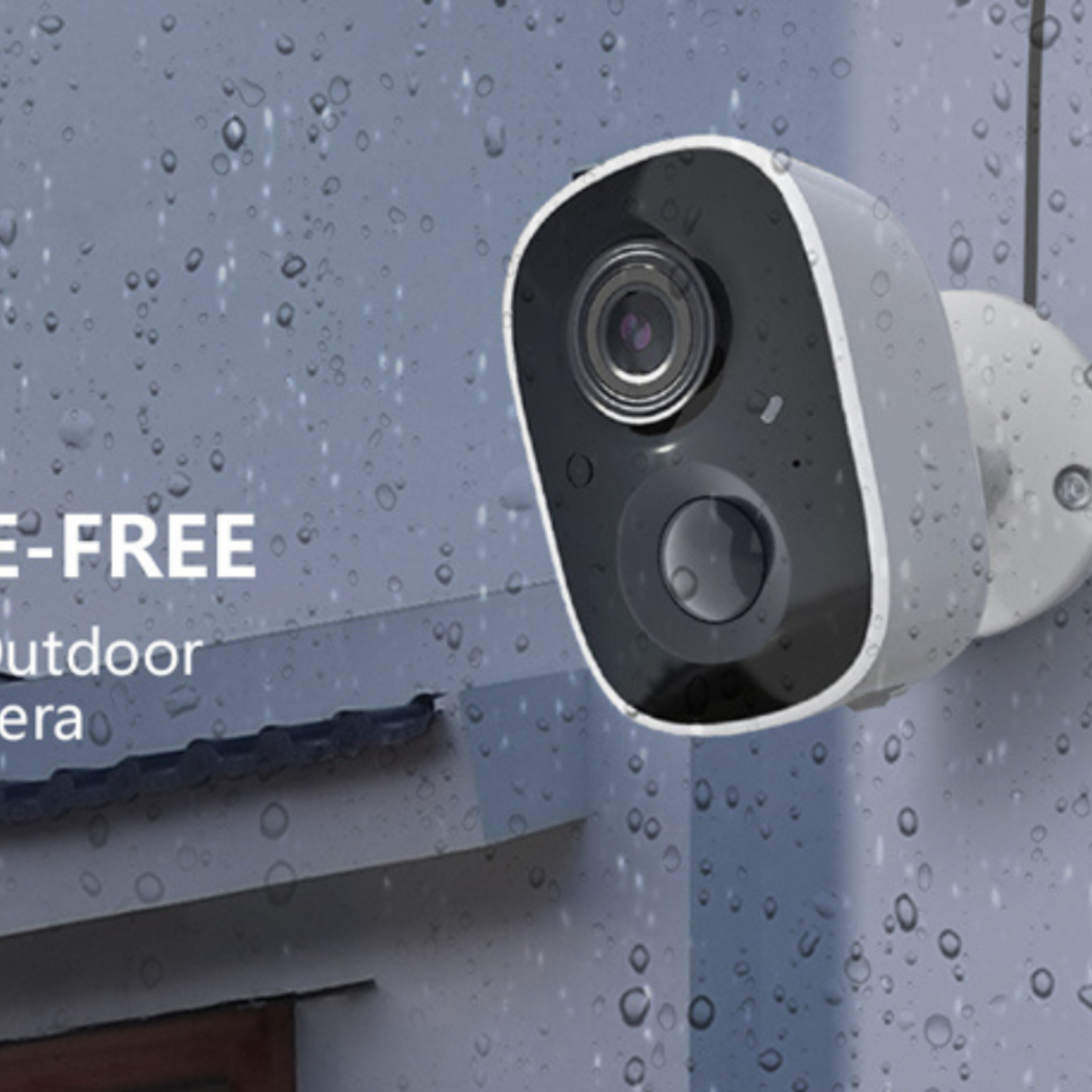 Solar-Powered Wireless Smart IP WiFi PIR Camera