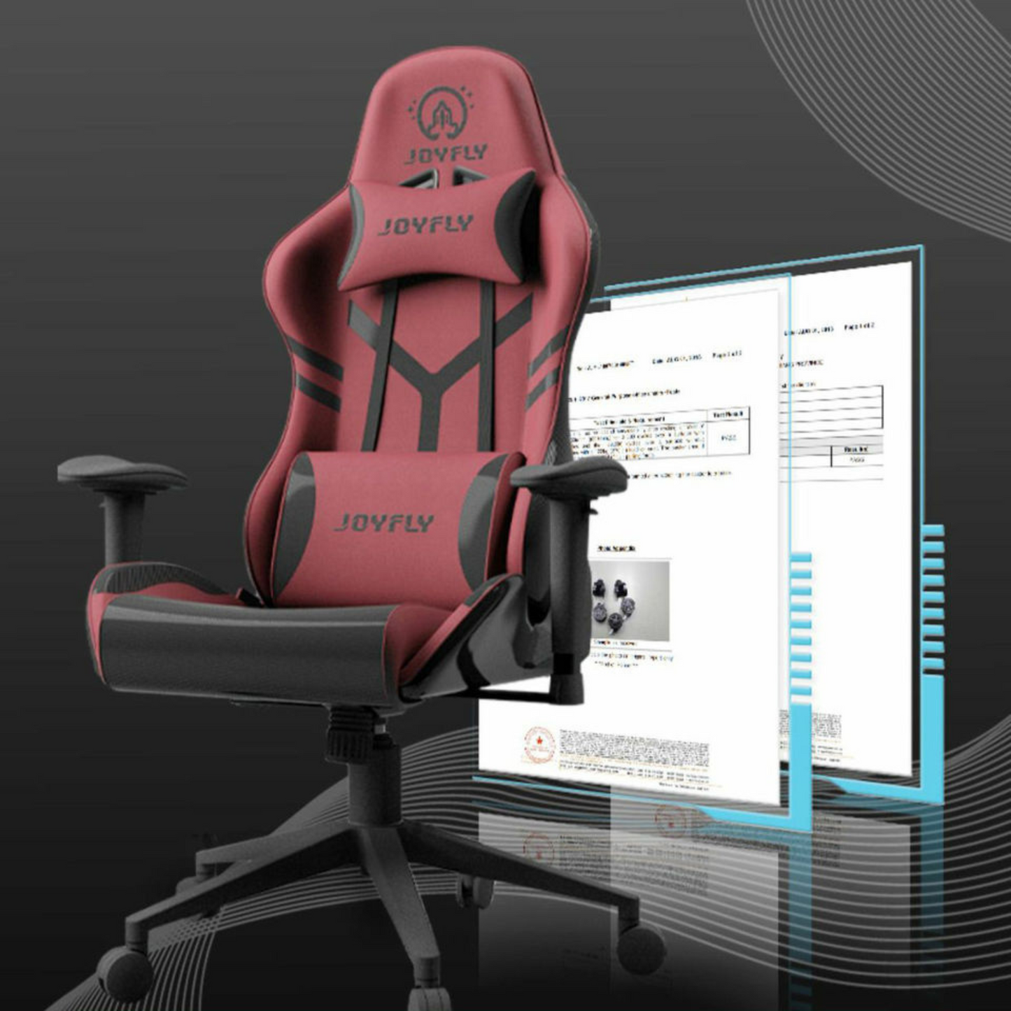 Swivel Racing Game Chair