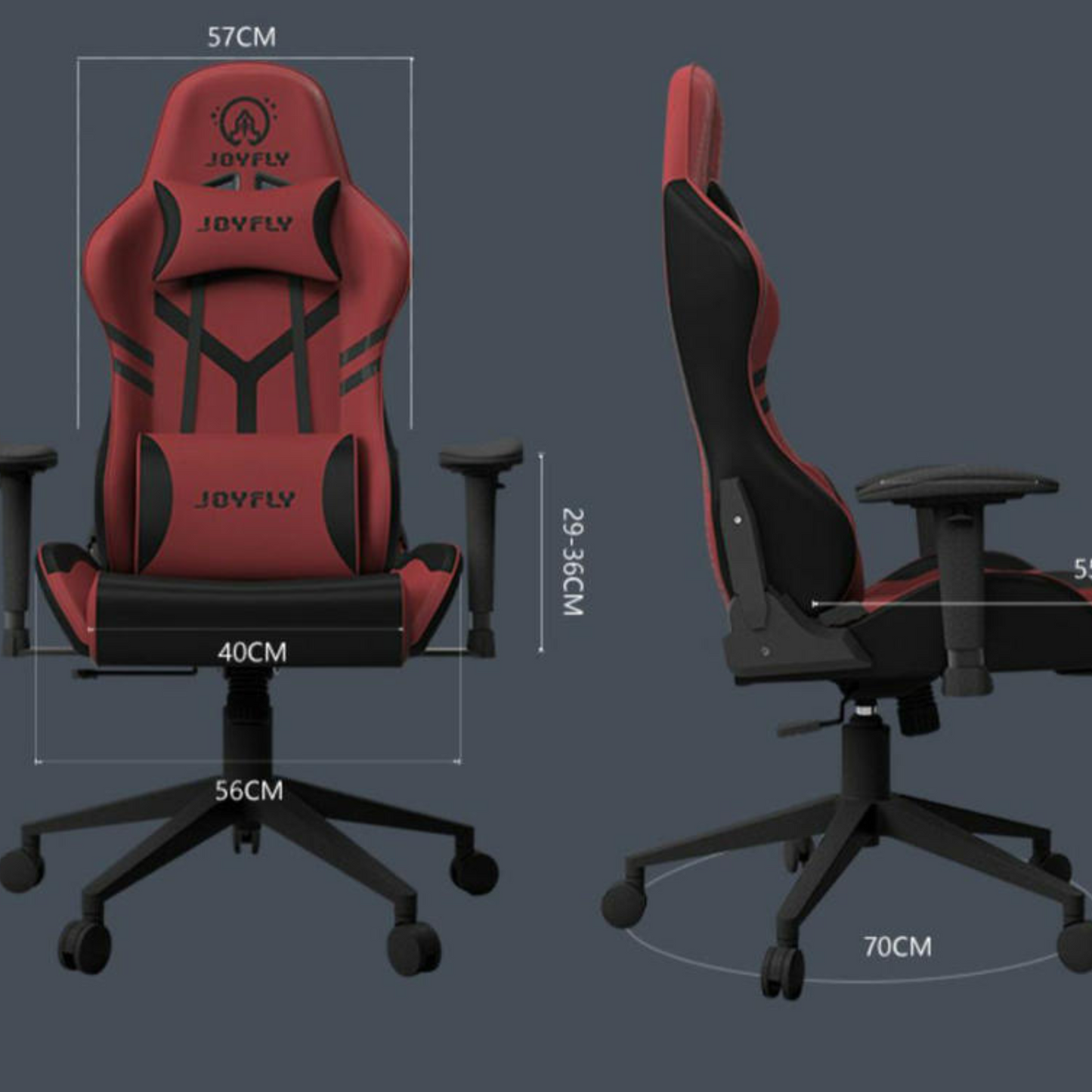 Swivel Racing Game Chair