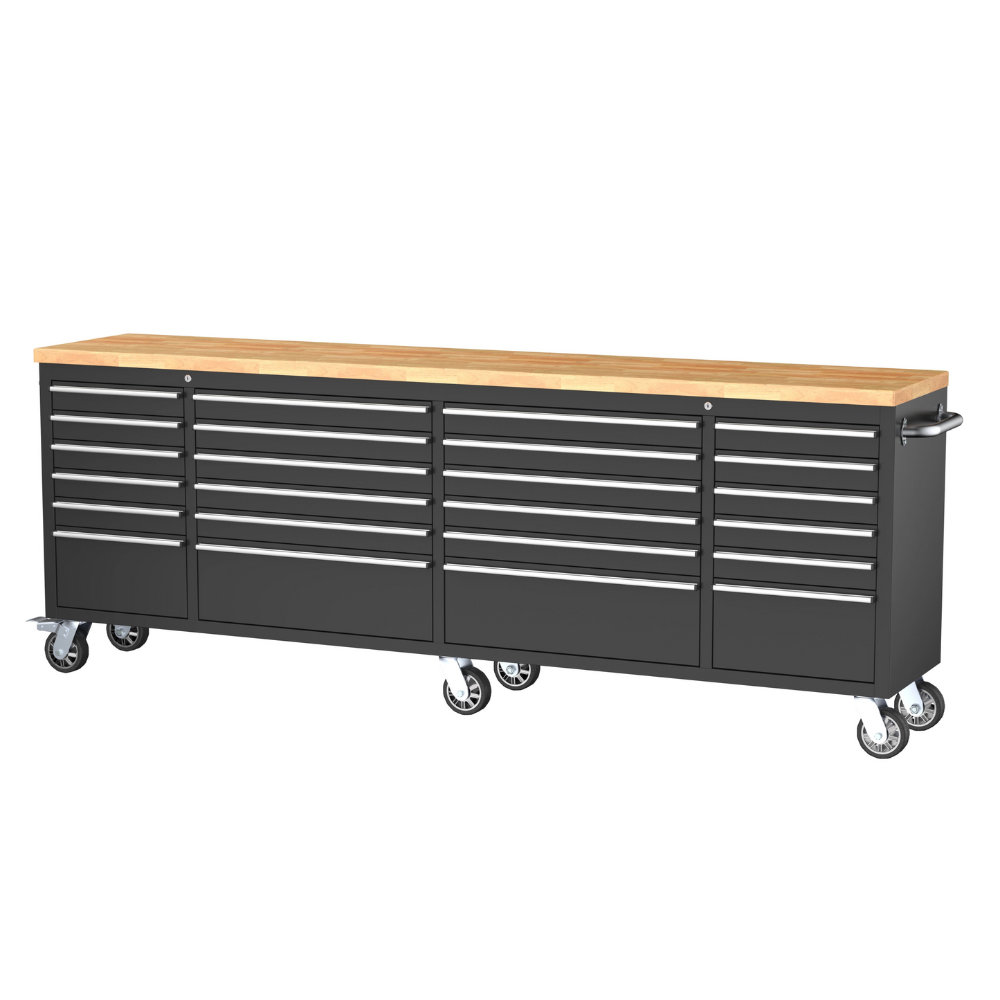 7 drawer movable metal tool cabinet