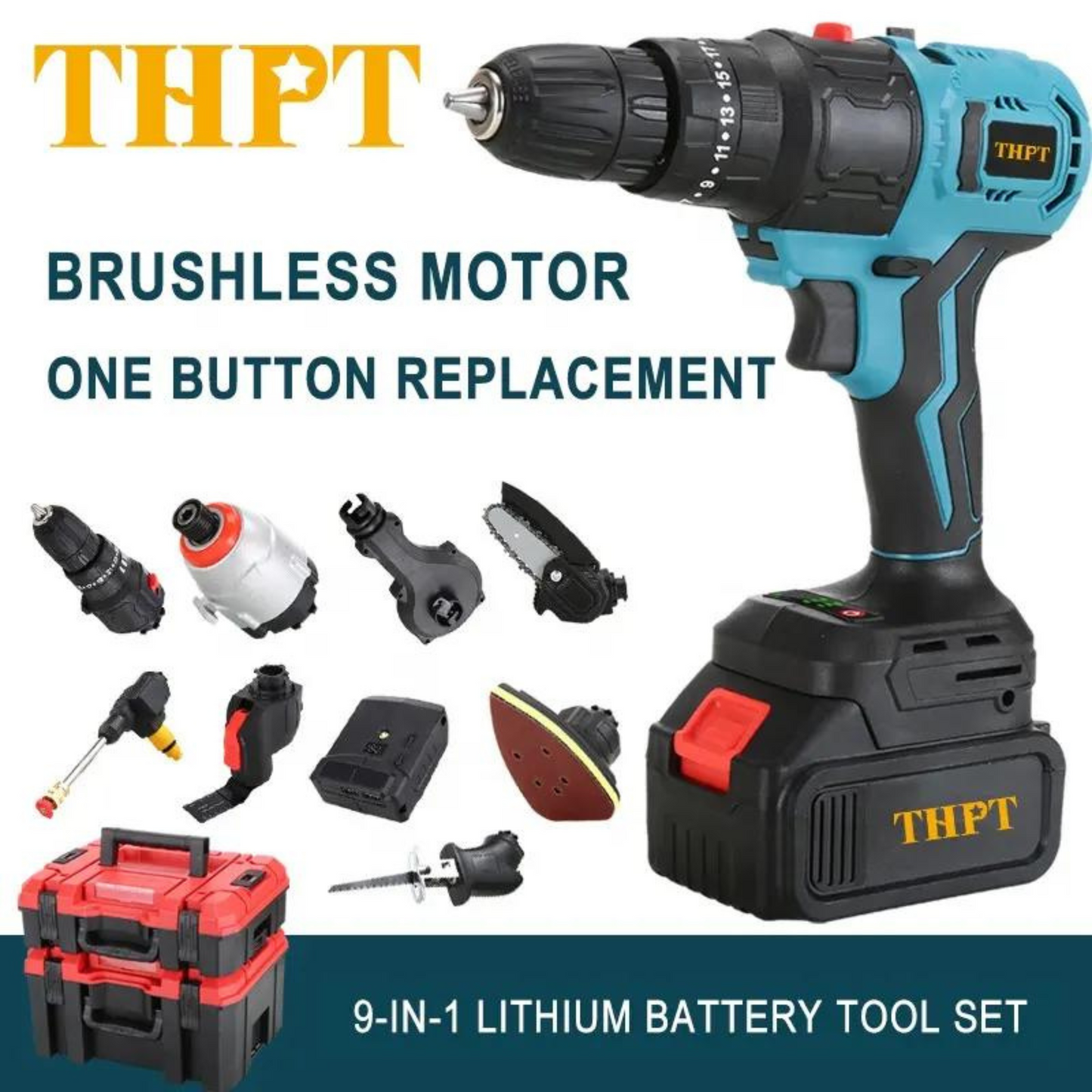 Multifunctional Rechargeable 6-in-1 Electric Tool
