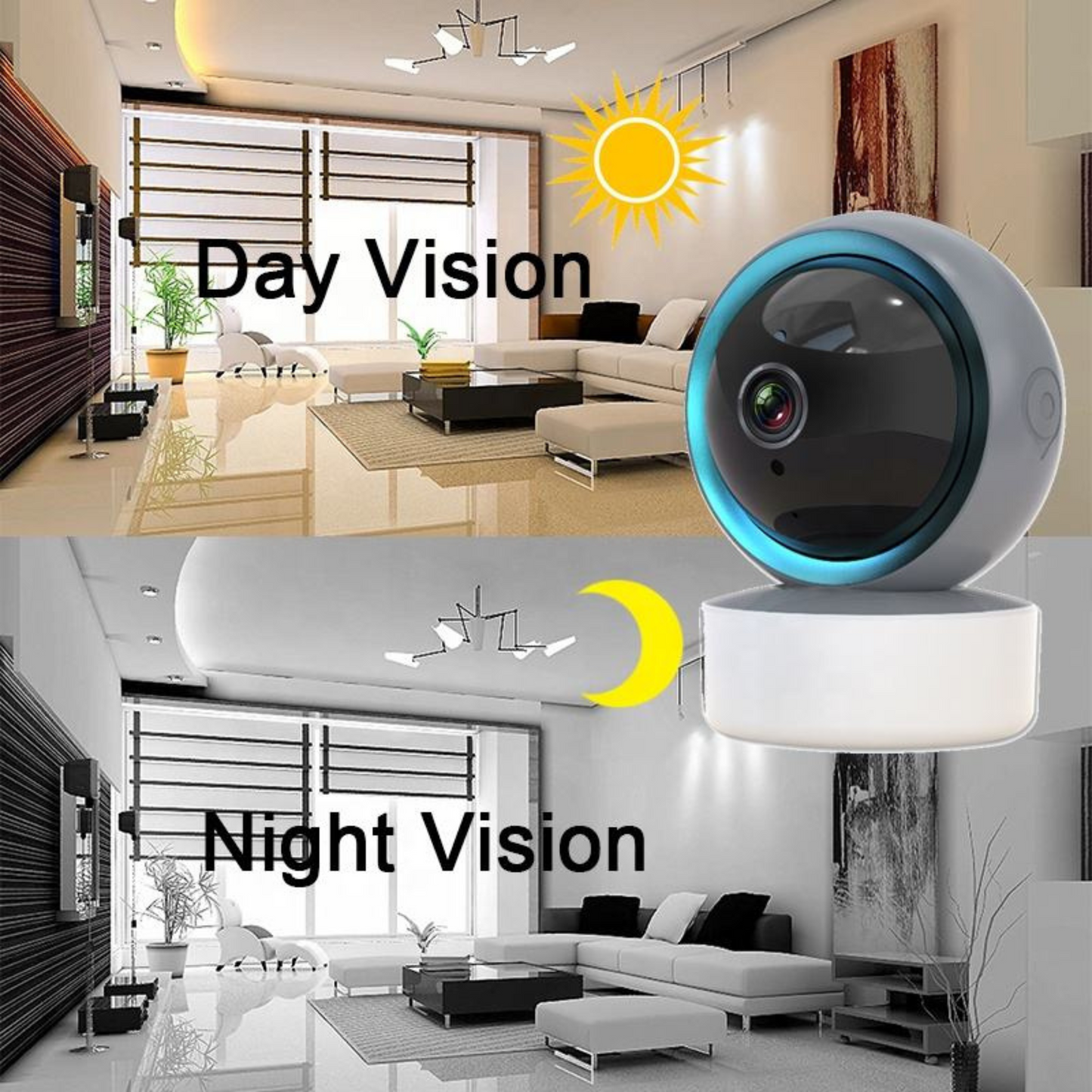 HD Video Camera Motion Tracking Detector