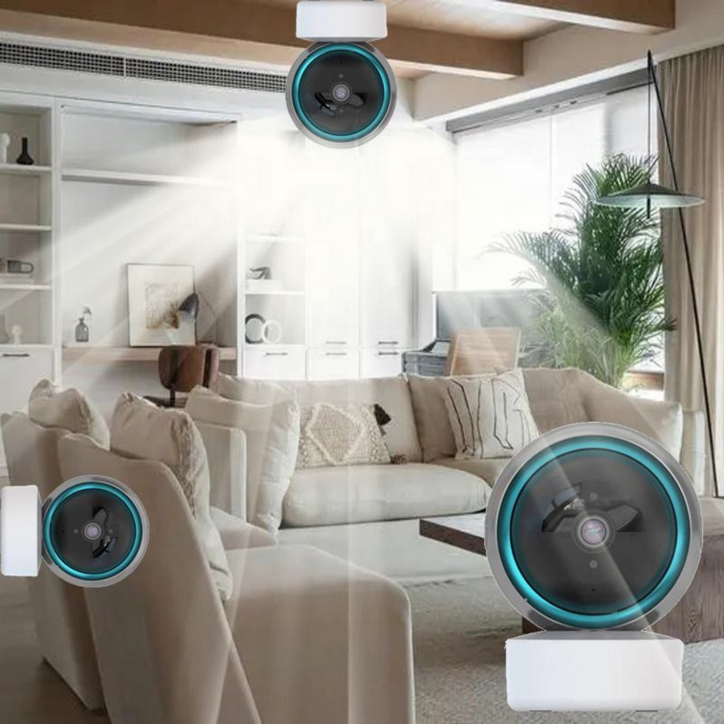 HD Video Camera Motion Tracking Detector