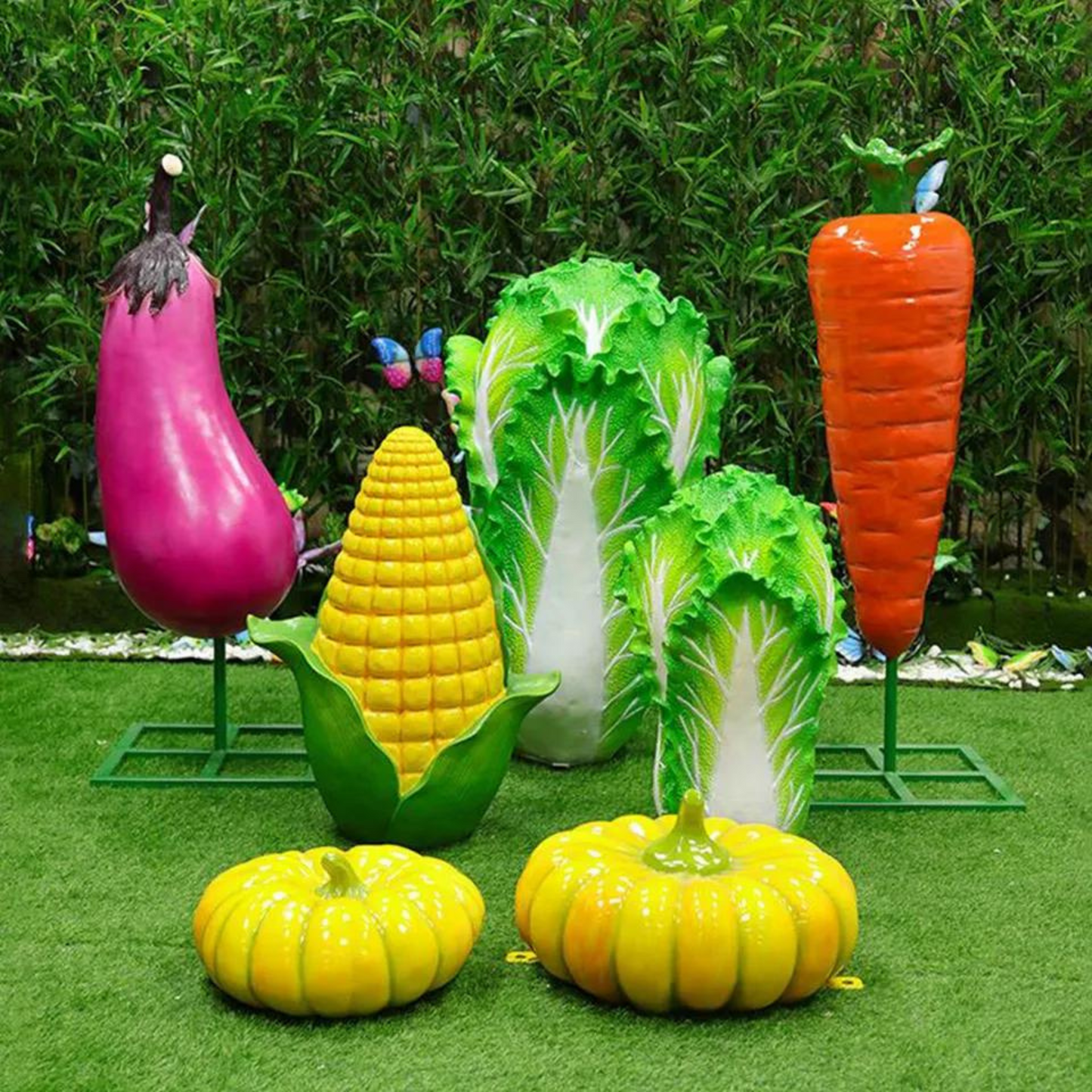 Garden Decorative Fiberglass mushroom