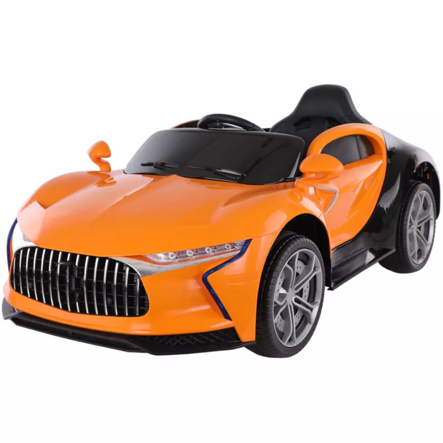 Battery-Powered Toy Car with Wheels