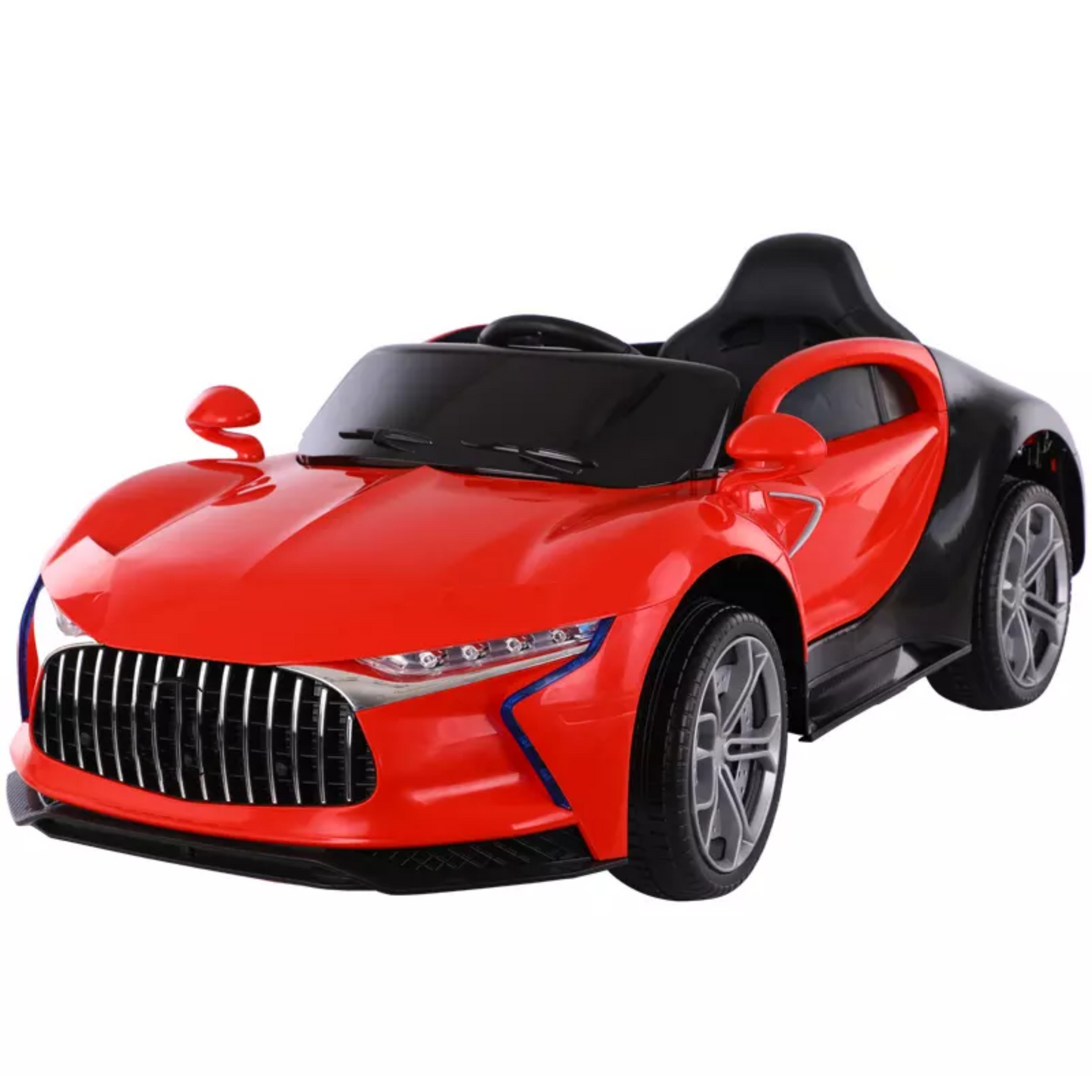Battery-Powered Toy Car with Wheels