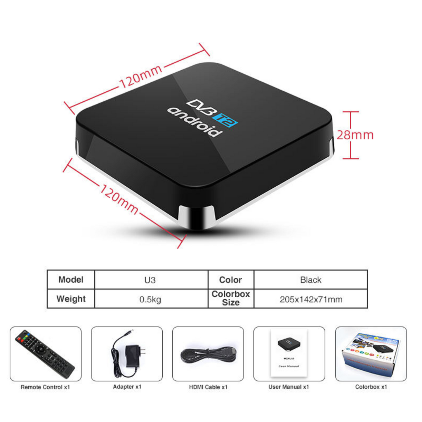 DVB S2 Smart Android TV Box