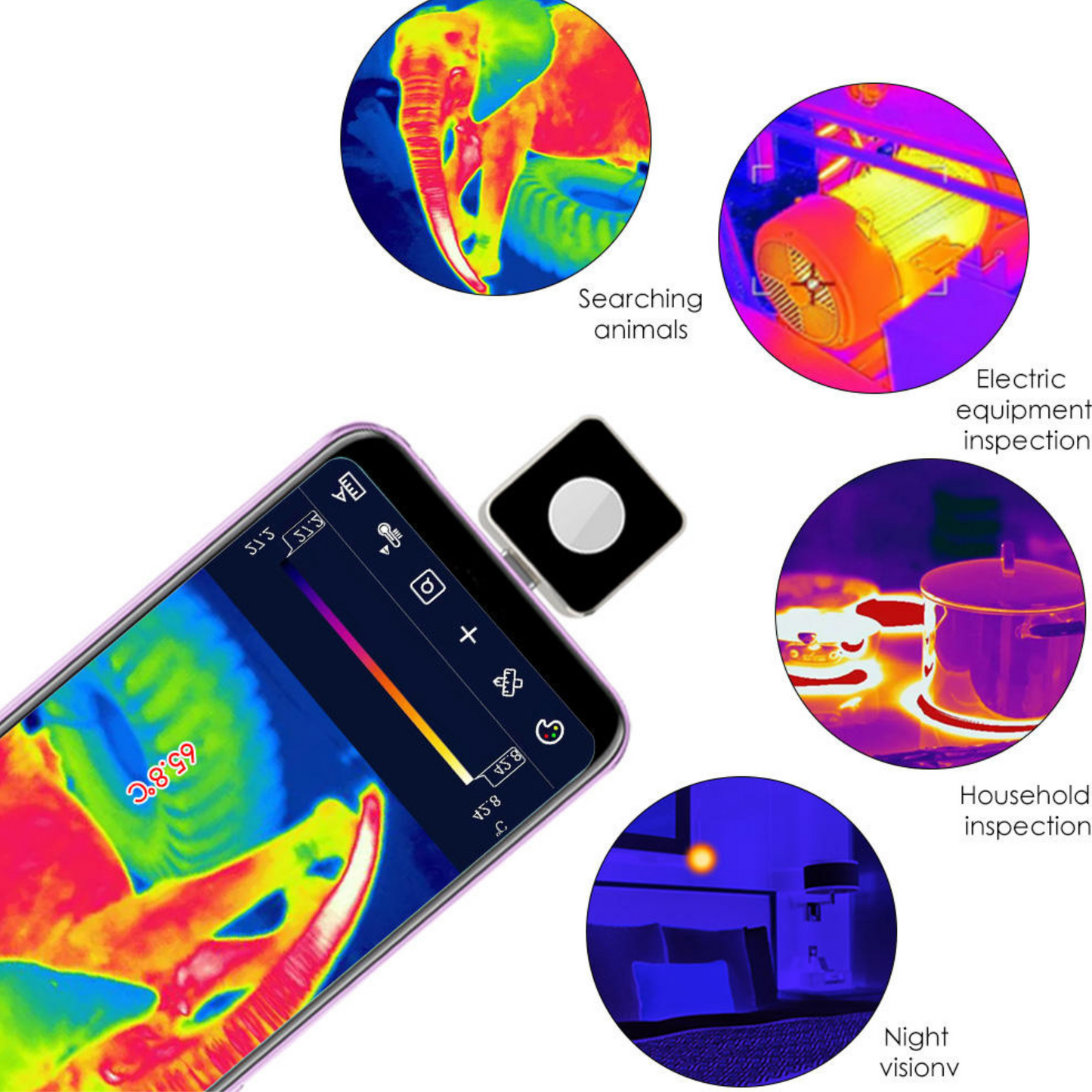 Thermal Imager Attachment for Enhanced Vision