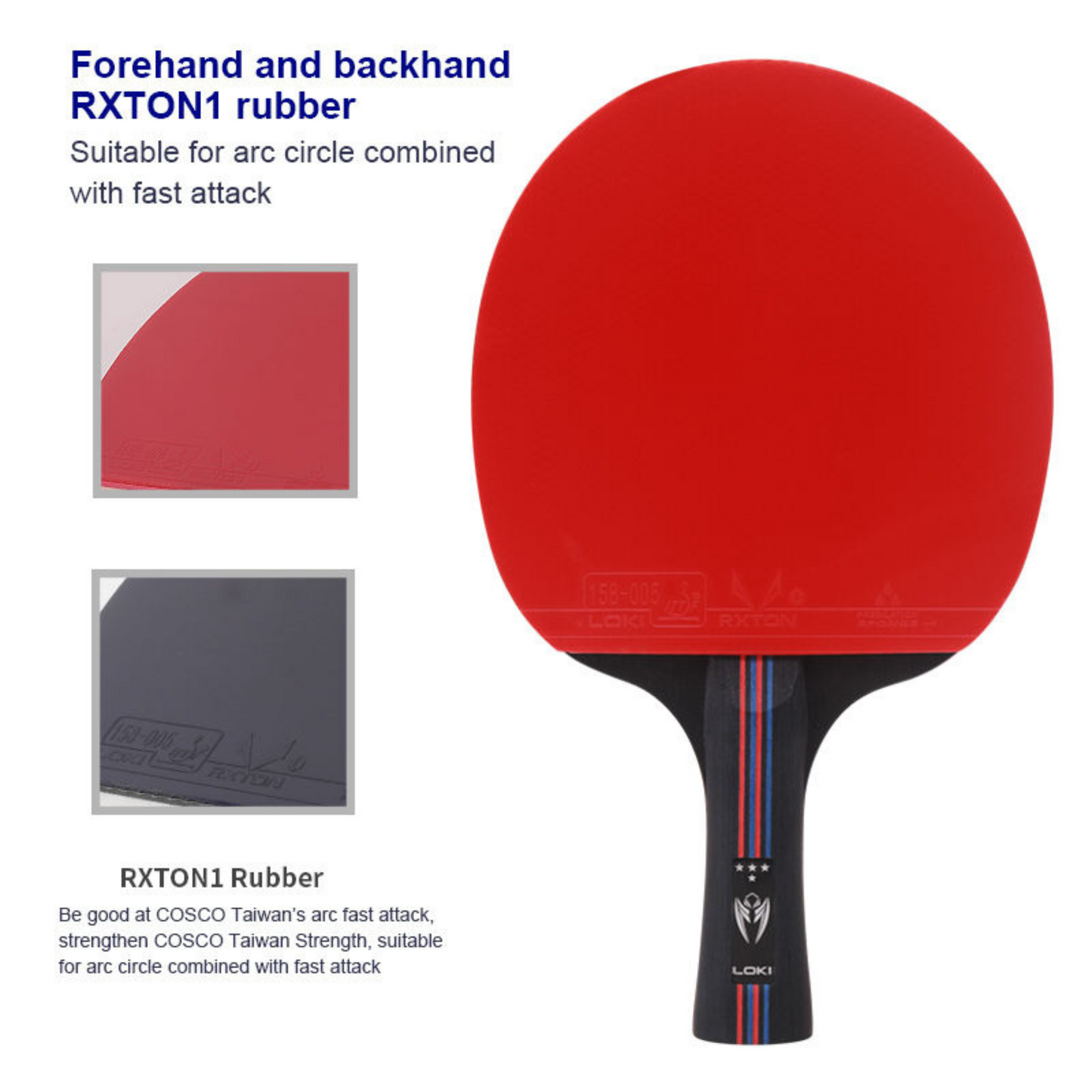 High Quality K4 Star Ping Pong Paddle