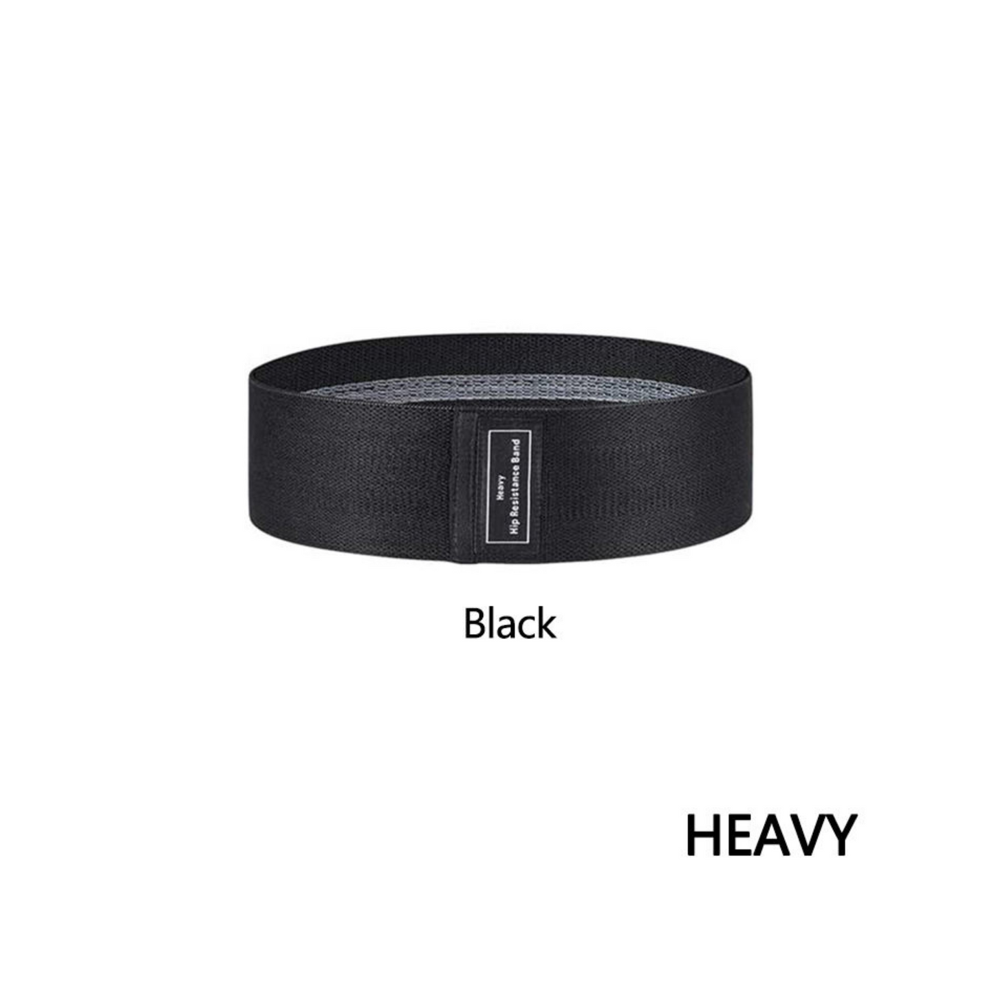Custom Logo Grey Thick Booty Resistance Bands