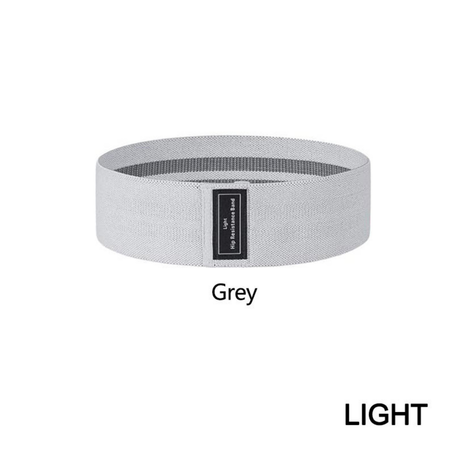 Custom Logo Grey Thick Booty Resistance Bands