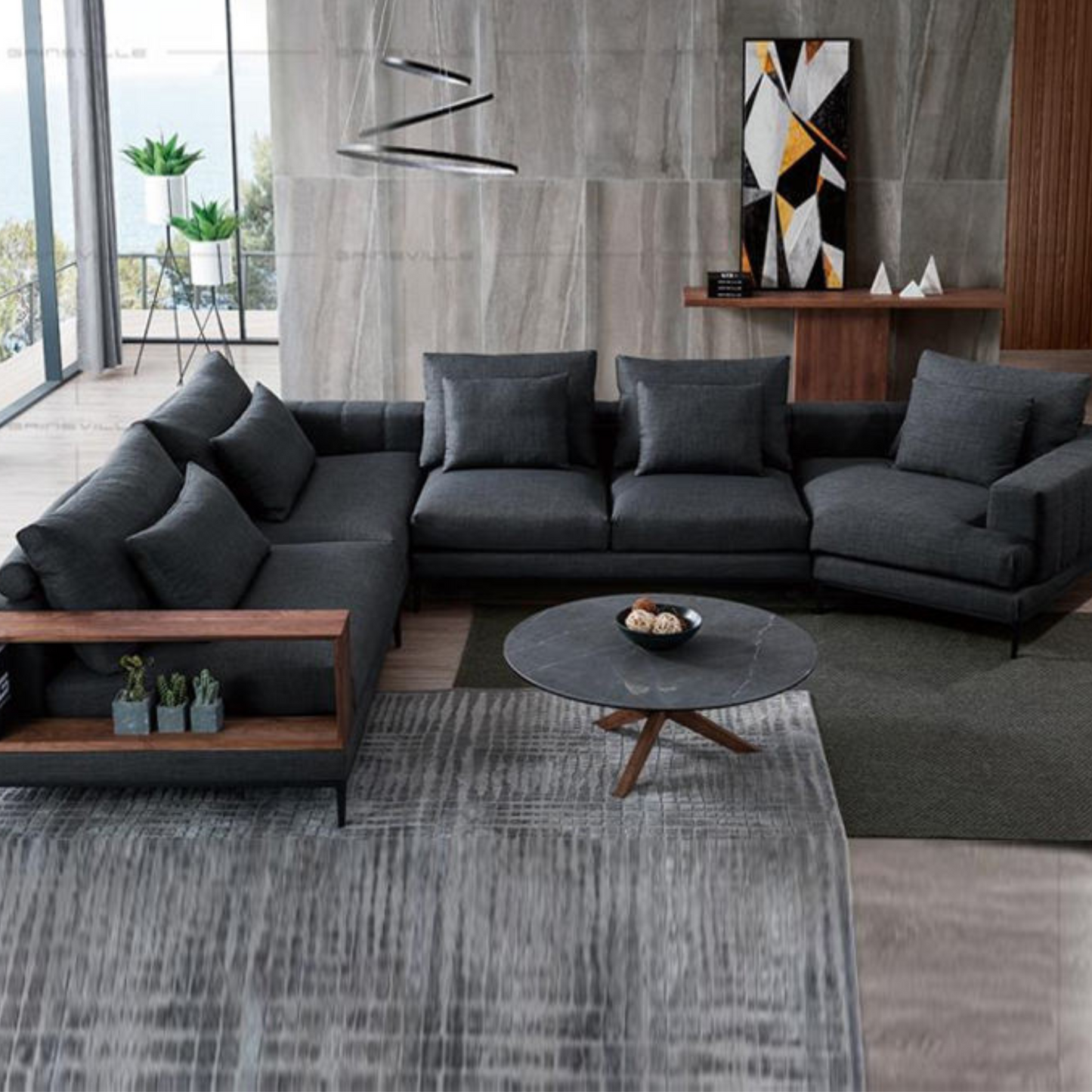 Unique Corner Shaped Sofas