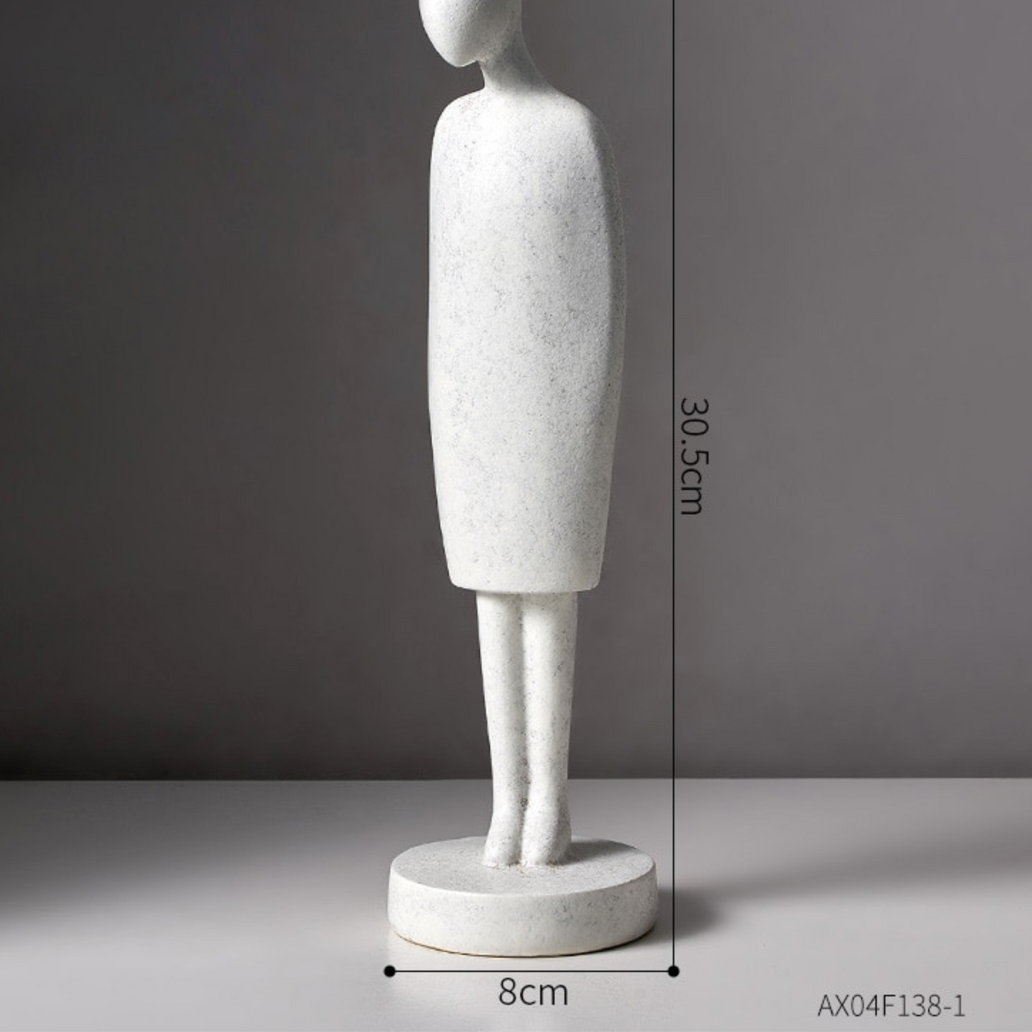 Resin Abstract Couple Statue