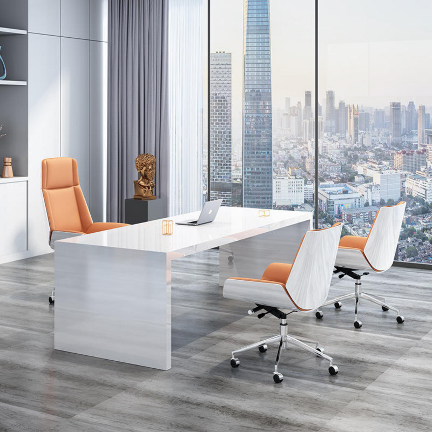 Stylish & Comfortable Wooden Conference Chairs