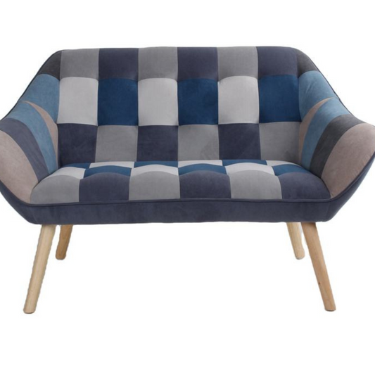 Chesterfield Patchwork KD Small Sofa