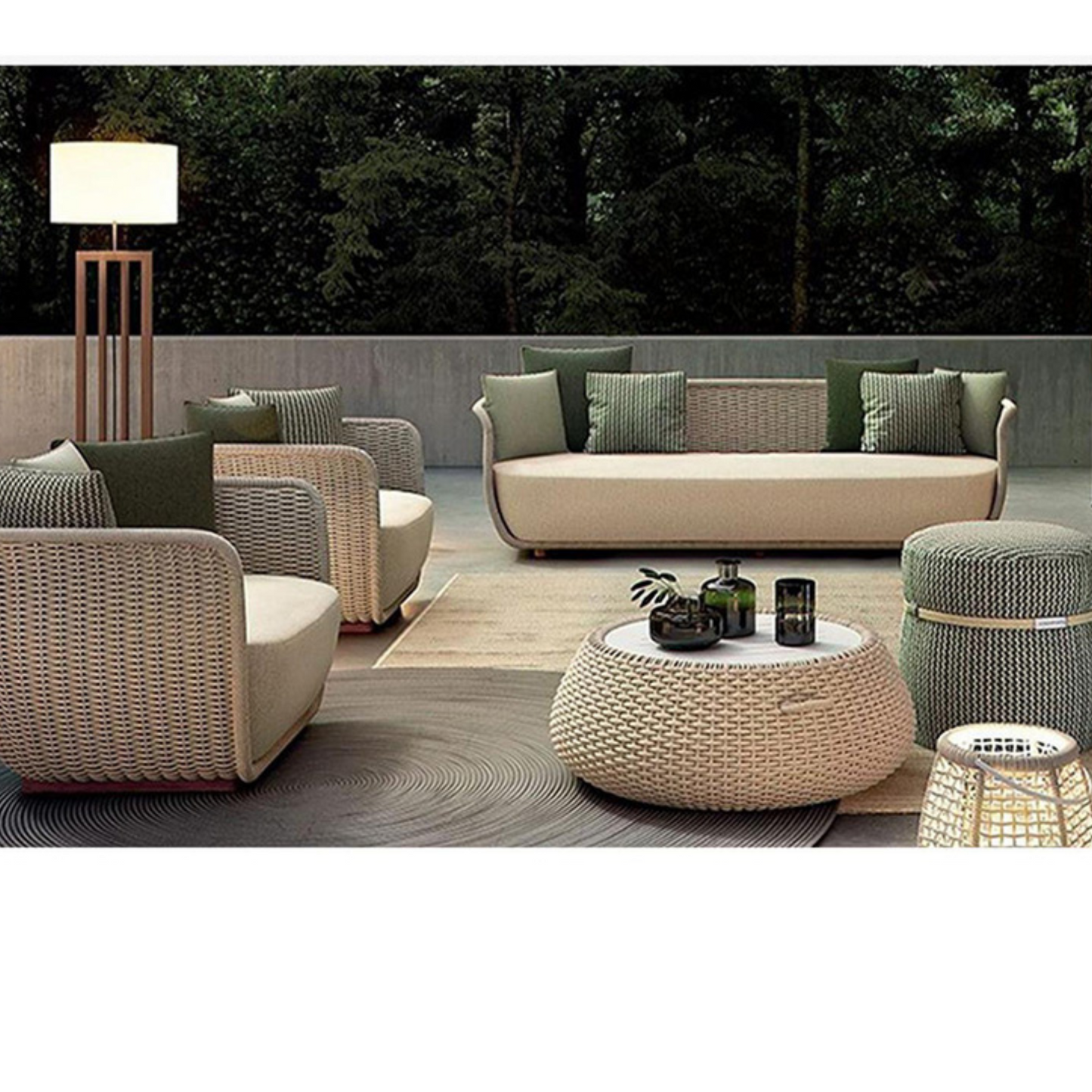 Cheap Aluminum Garden Sets